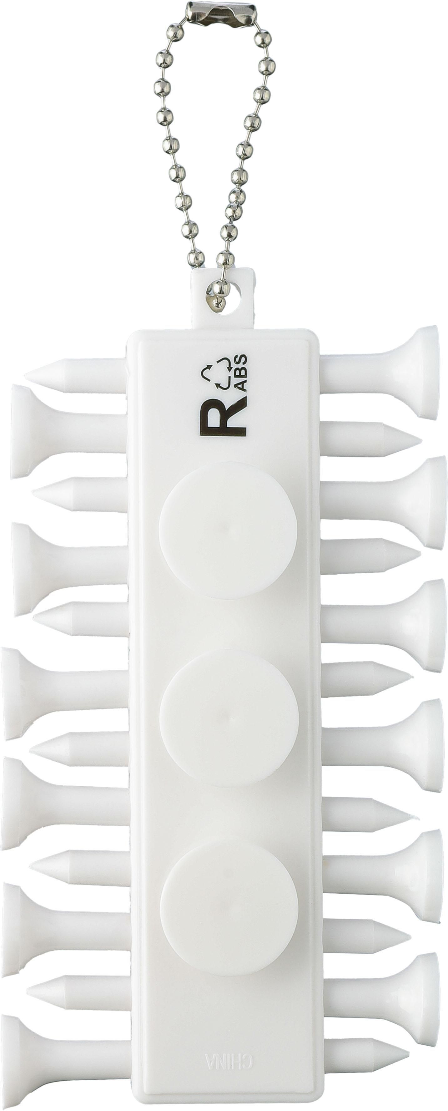 Ensemble de tees de golf en ABS recyclé Aveline