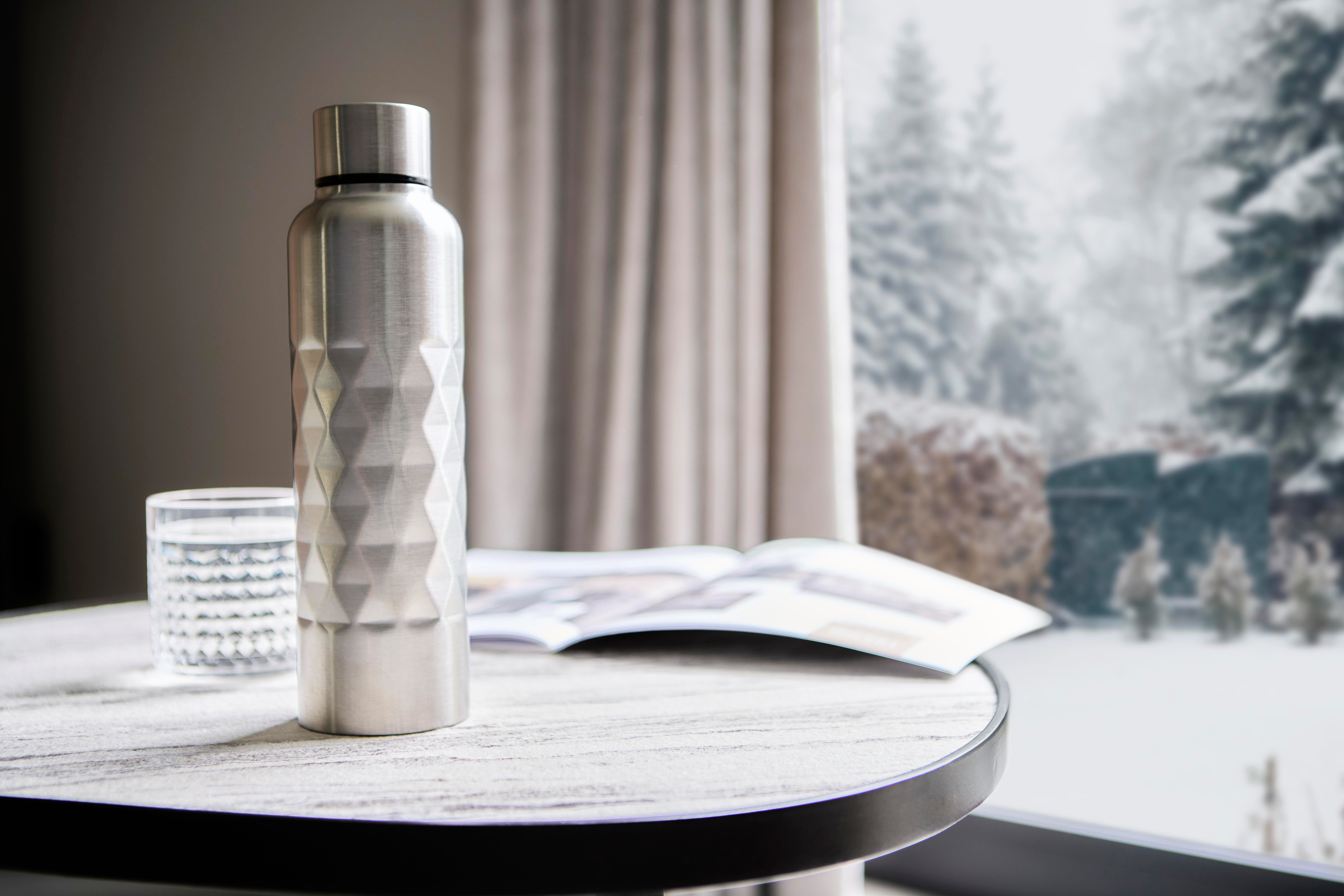 Gourde simple paroi de 800 ml en acier inoxydable recyclé Talin