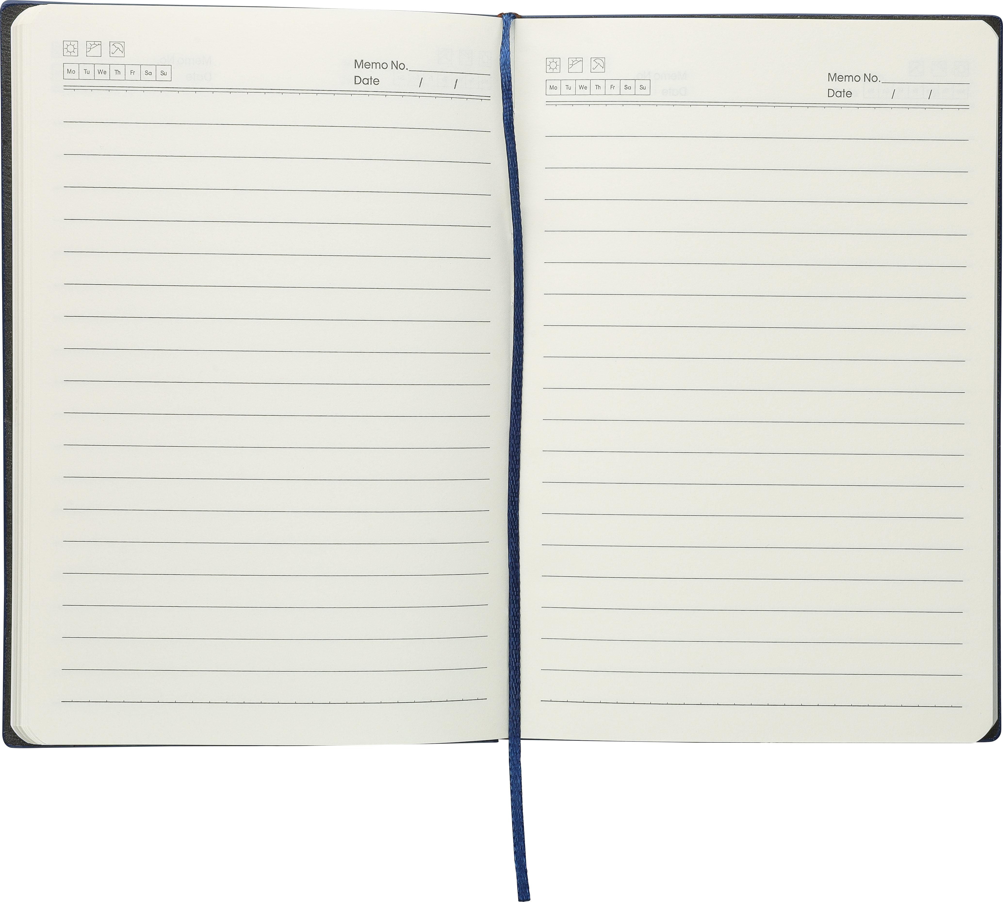 Carnet A5 en PU recyclé Elian