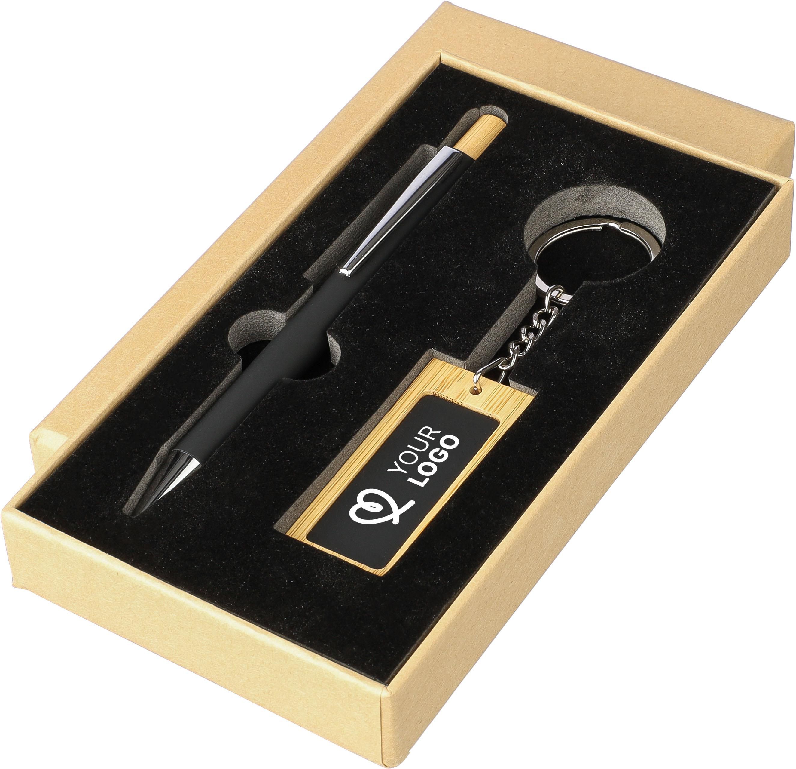 Coffret d’écriture en bambou Zaid