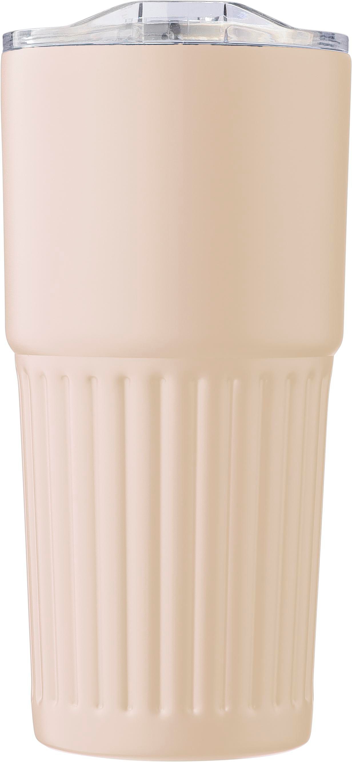 Mug double paroi en acier inoxydable recyclé de 500 ml Kael