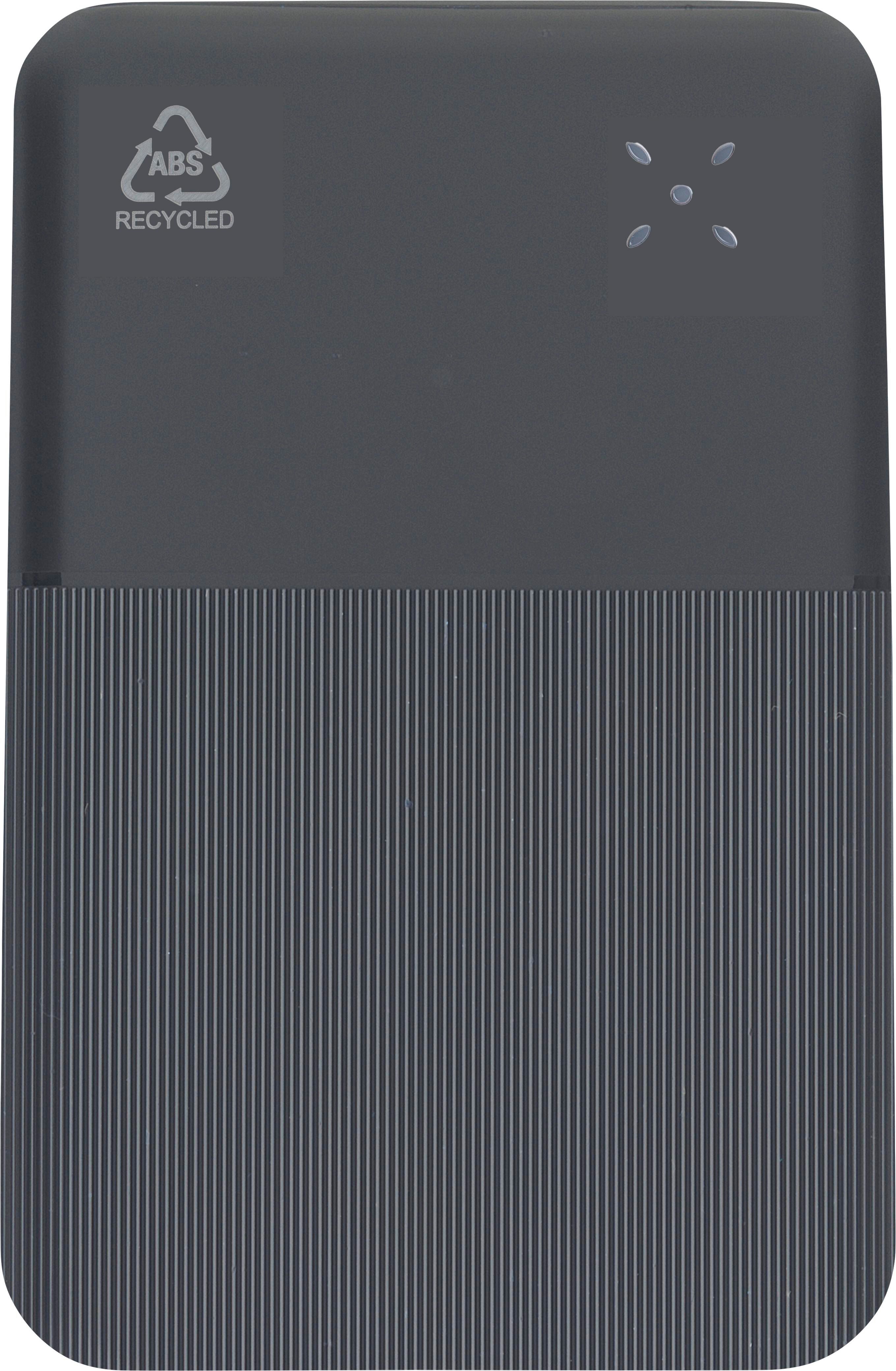 Power bank en ABS recyclé Tavi