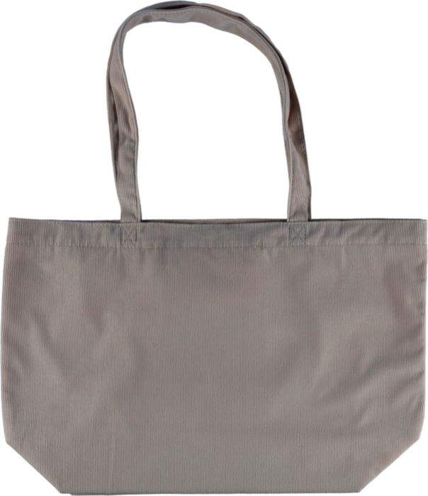 Borsa tote in velluto a coste Tino