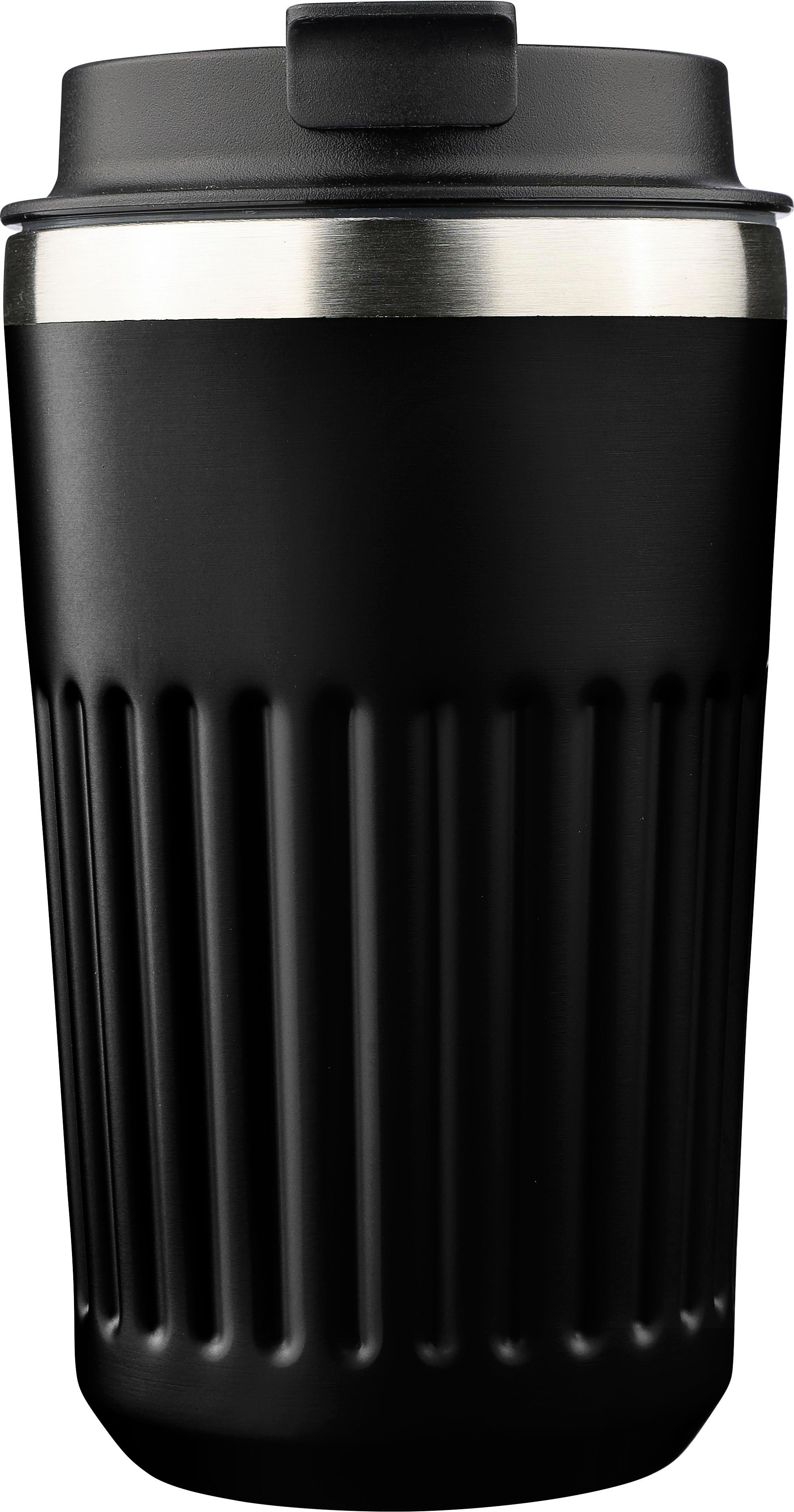 Mug double paroi en acier inoxydable recyclé de 400 ml Chiara