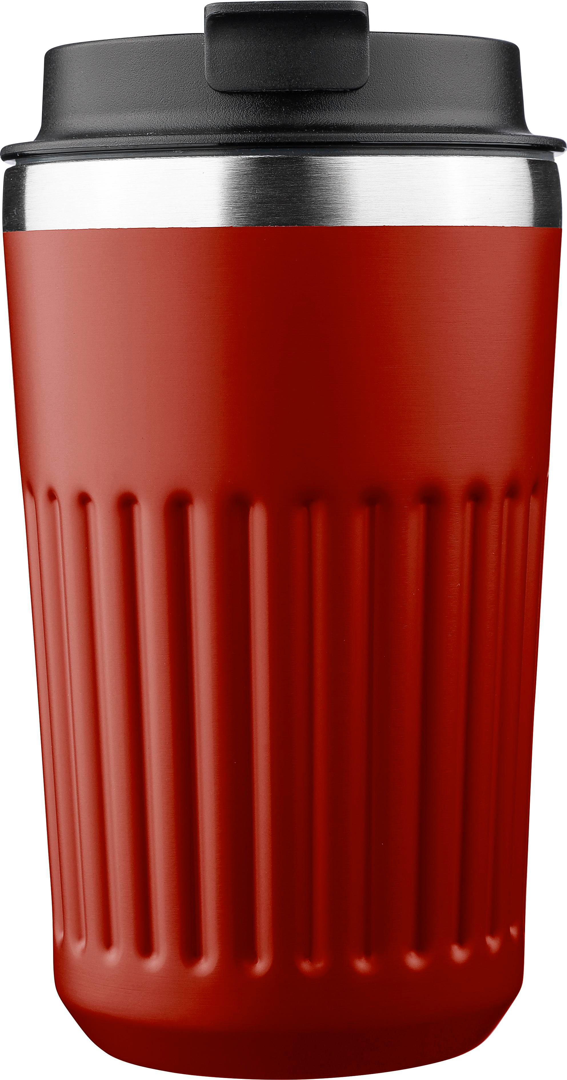 Mug double paroi en acier inoxydable recyclé de 400 ml Chiara