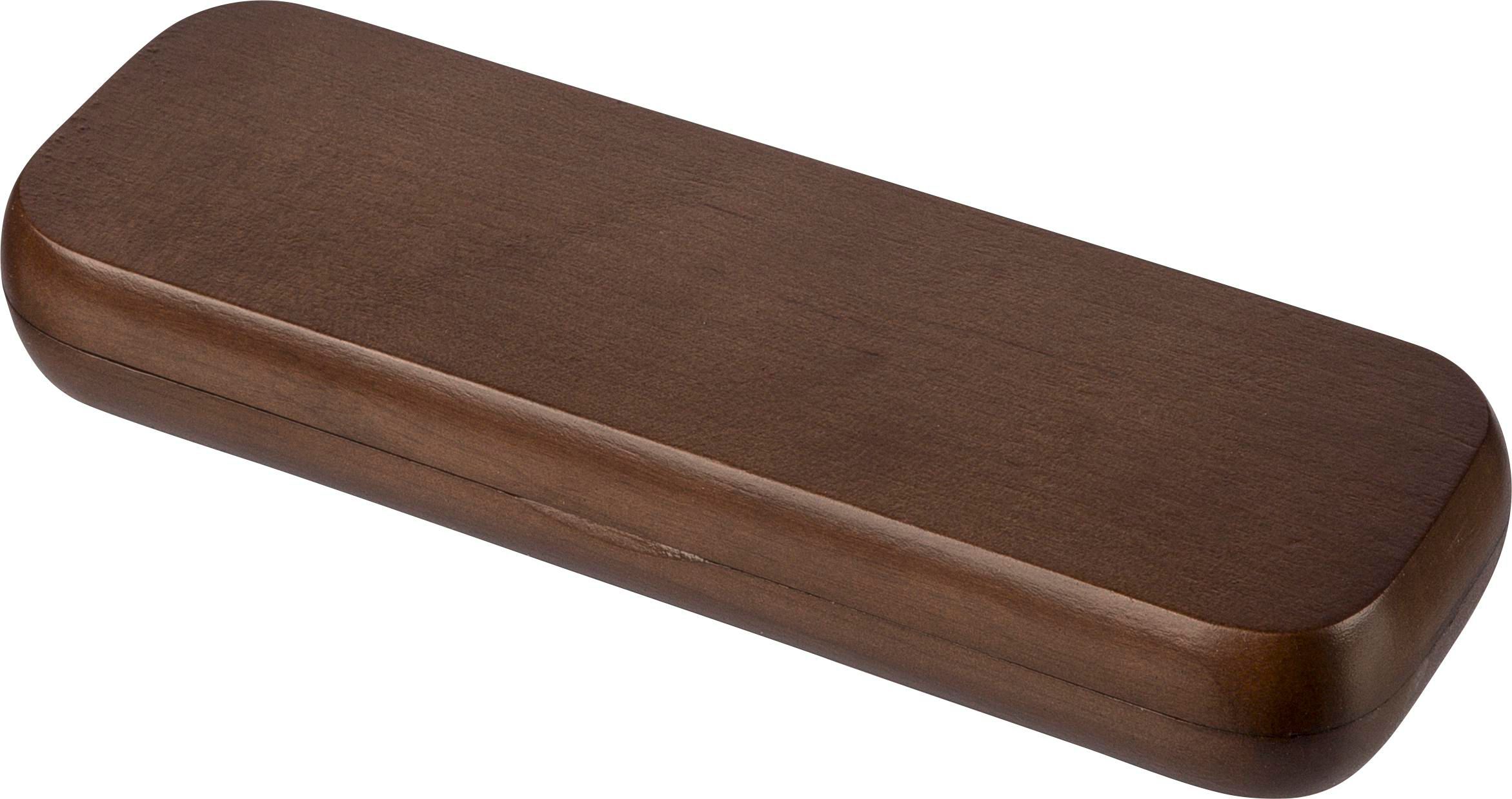 Coffret de stylos en bois de noyer Adelina