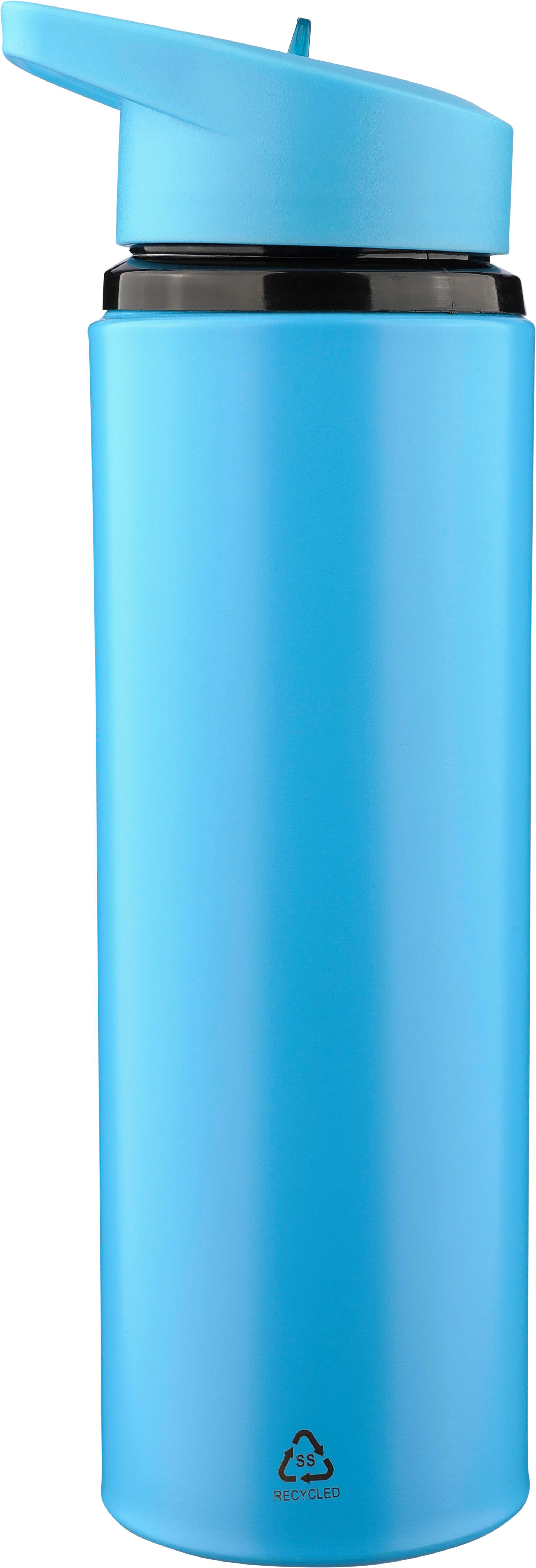 Gourde de 500 ml en acier inoxydable recyclé Zeno