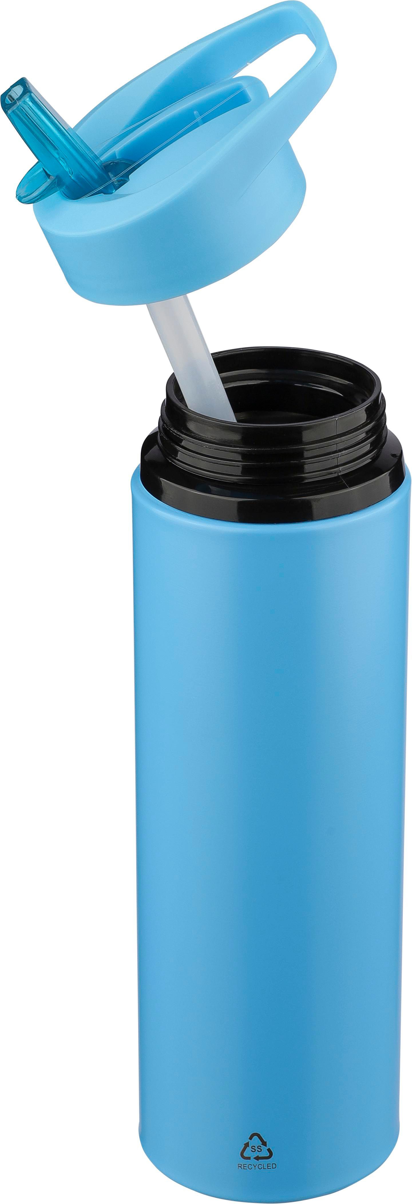 Gourde de 500 ml en acier inoxydable recyclé Zeno