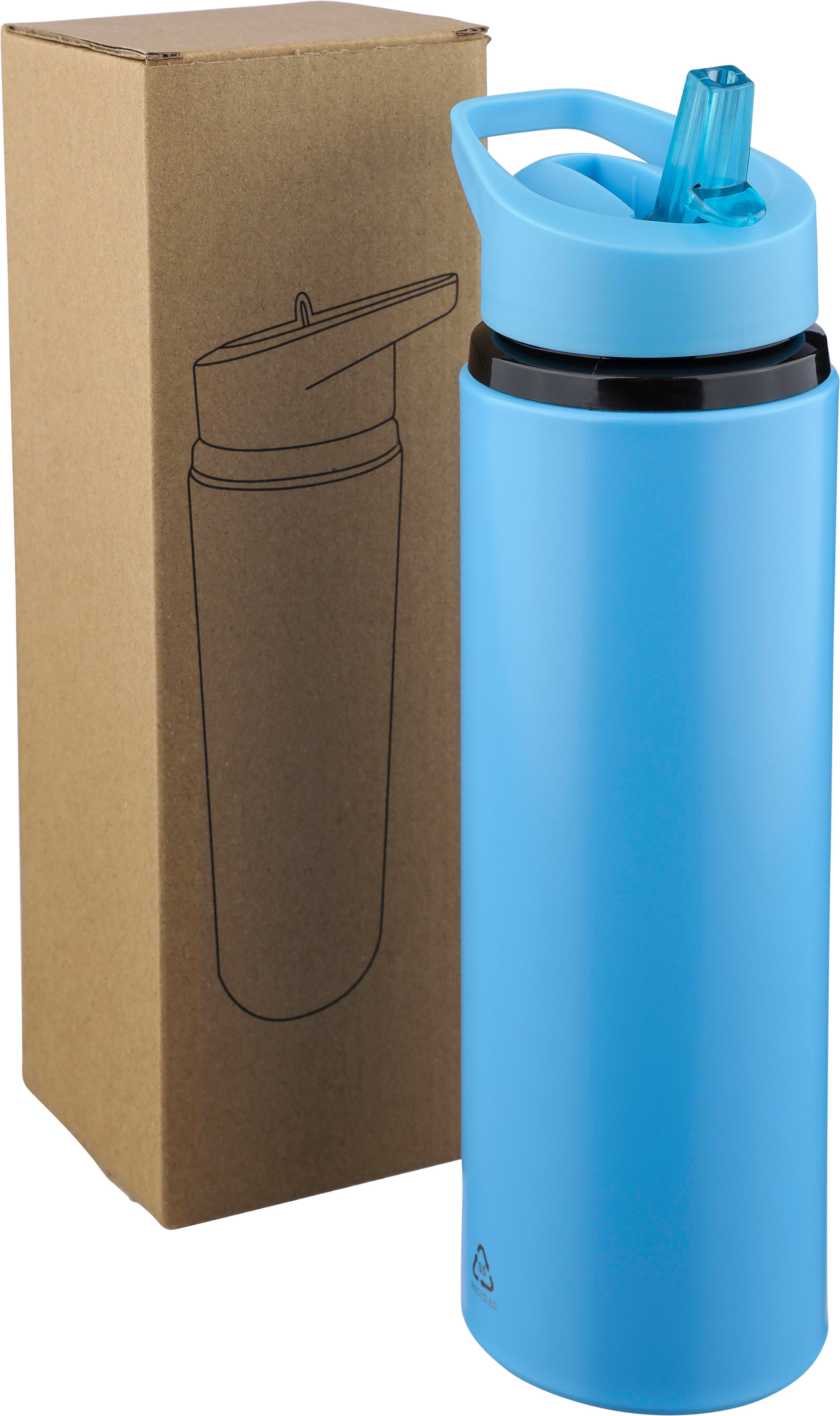 Gourde de 500 ml en acier inoxydable recyclé Zeno