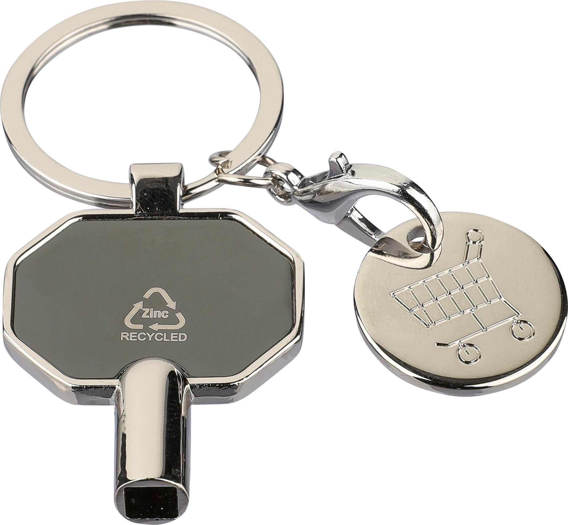 Porte-clés purgeur de radiateur en alliage de zinc recyclé Mara