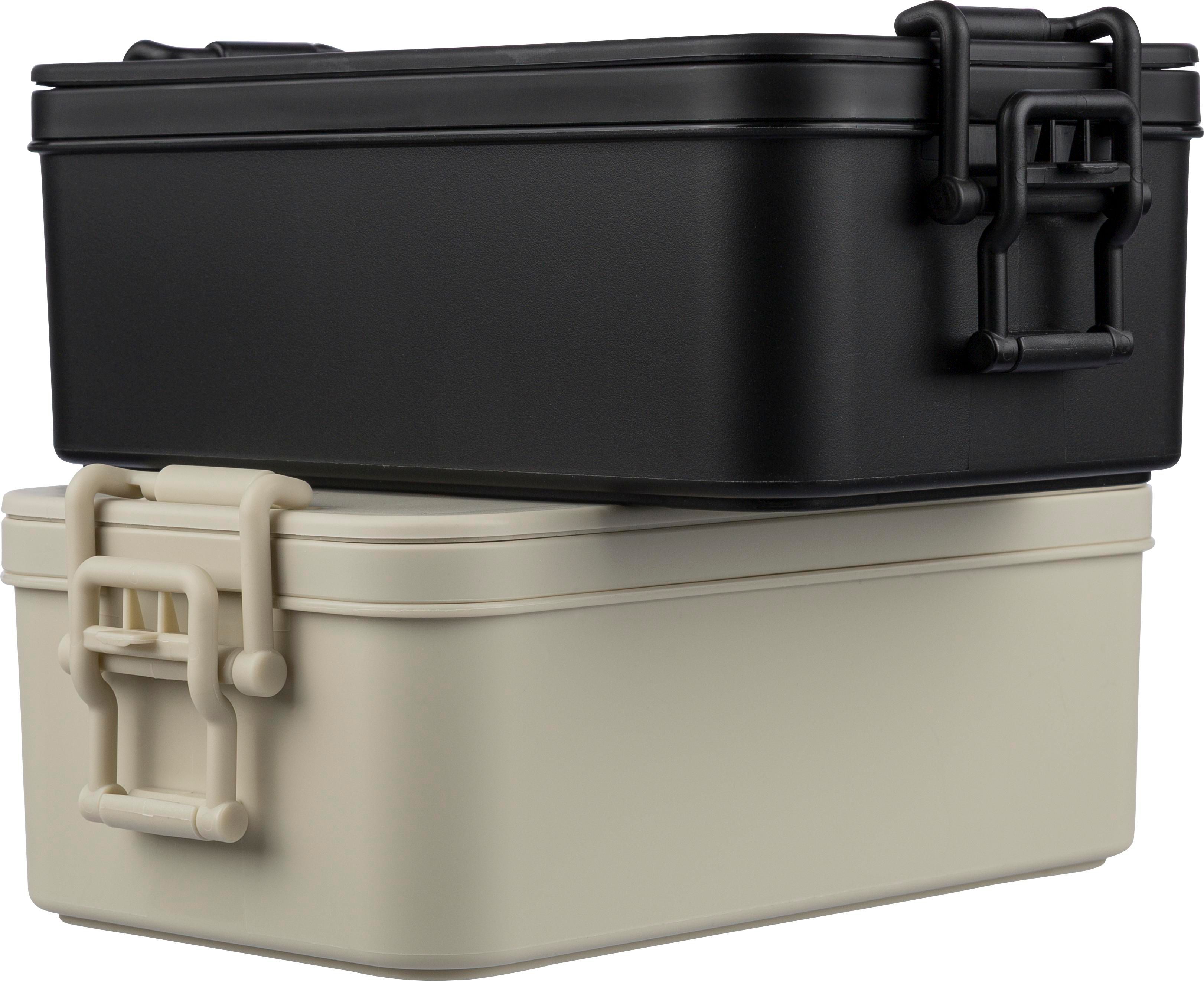 Lunch box double compartiments en PP Siena