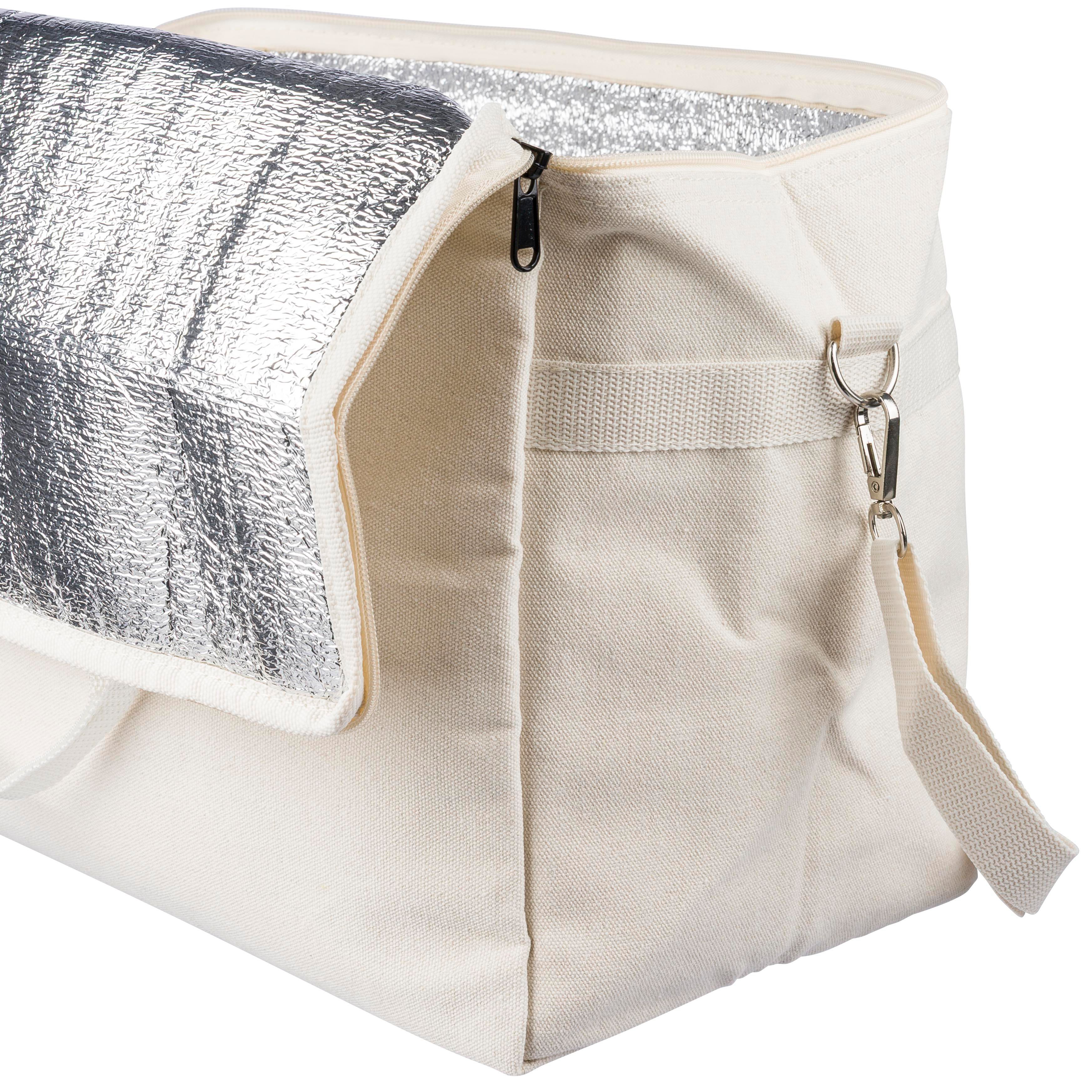 Sac isotherme en polycoton recyclé 330 g/m2 Luz