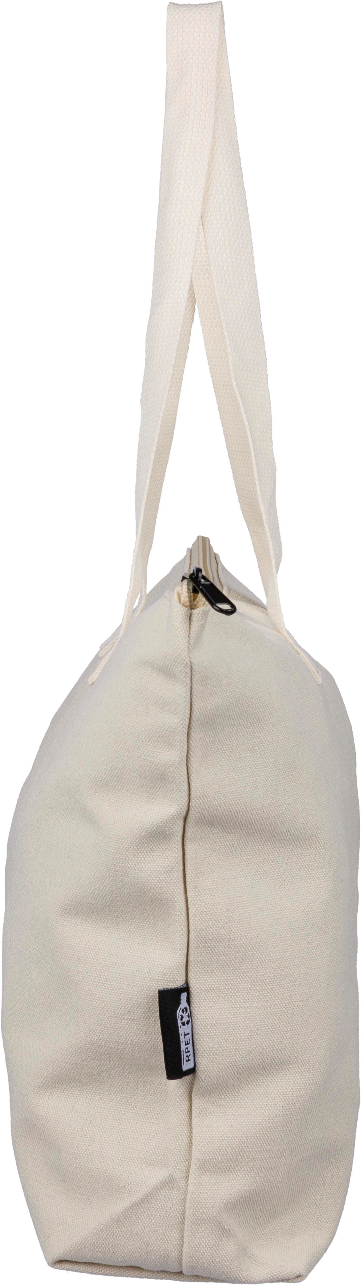 Sac shopping en polycoton recyclé 330 g/m2 Malina