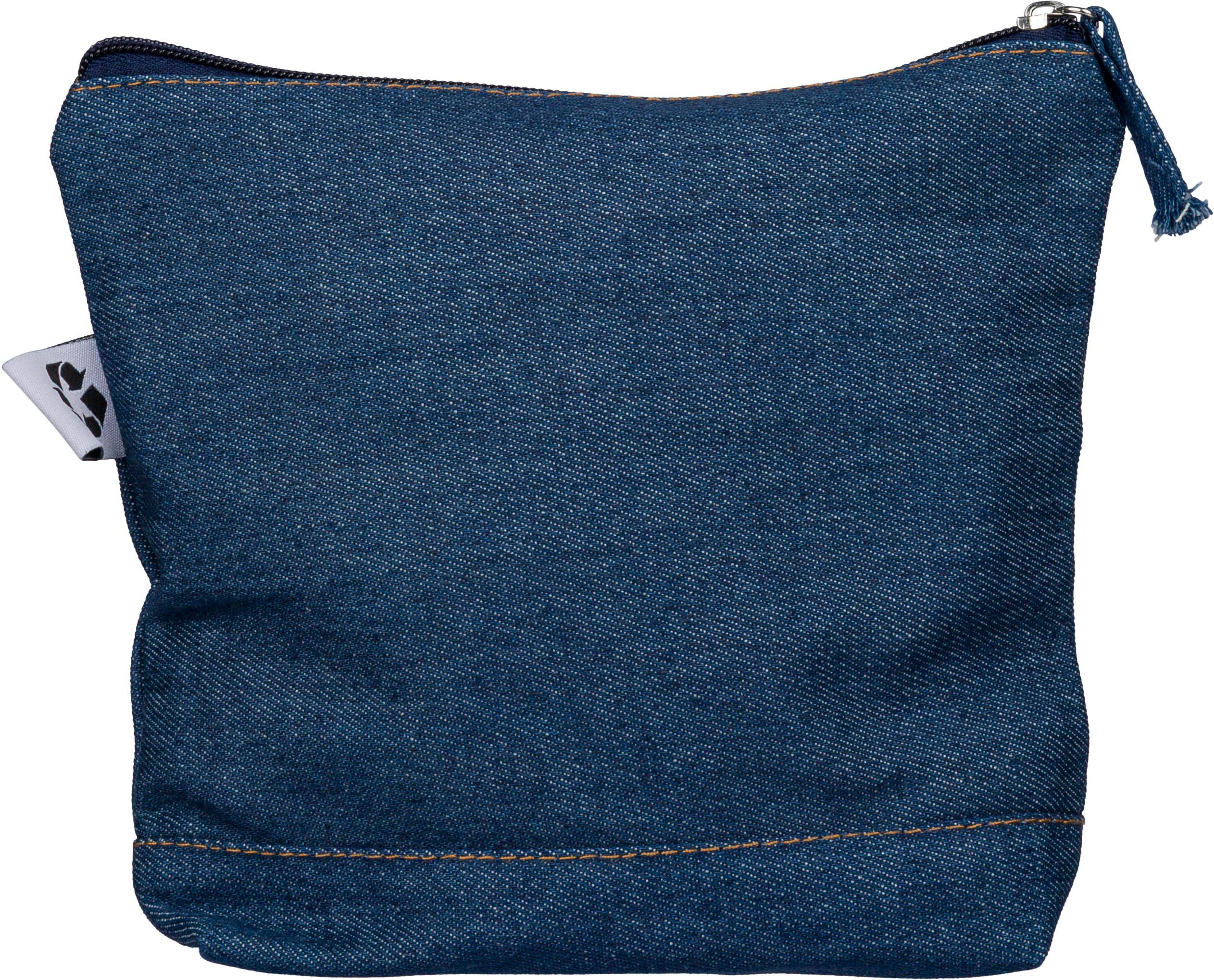 Trousse de maquillage en denim recyclé Orin