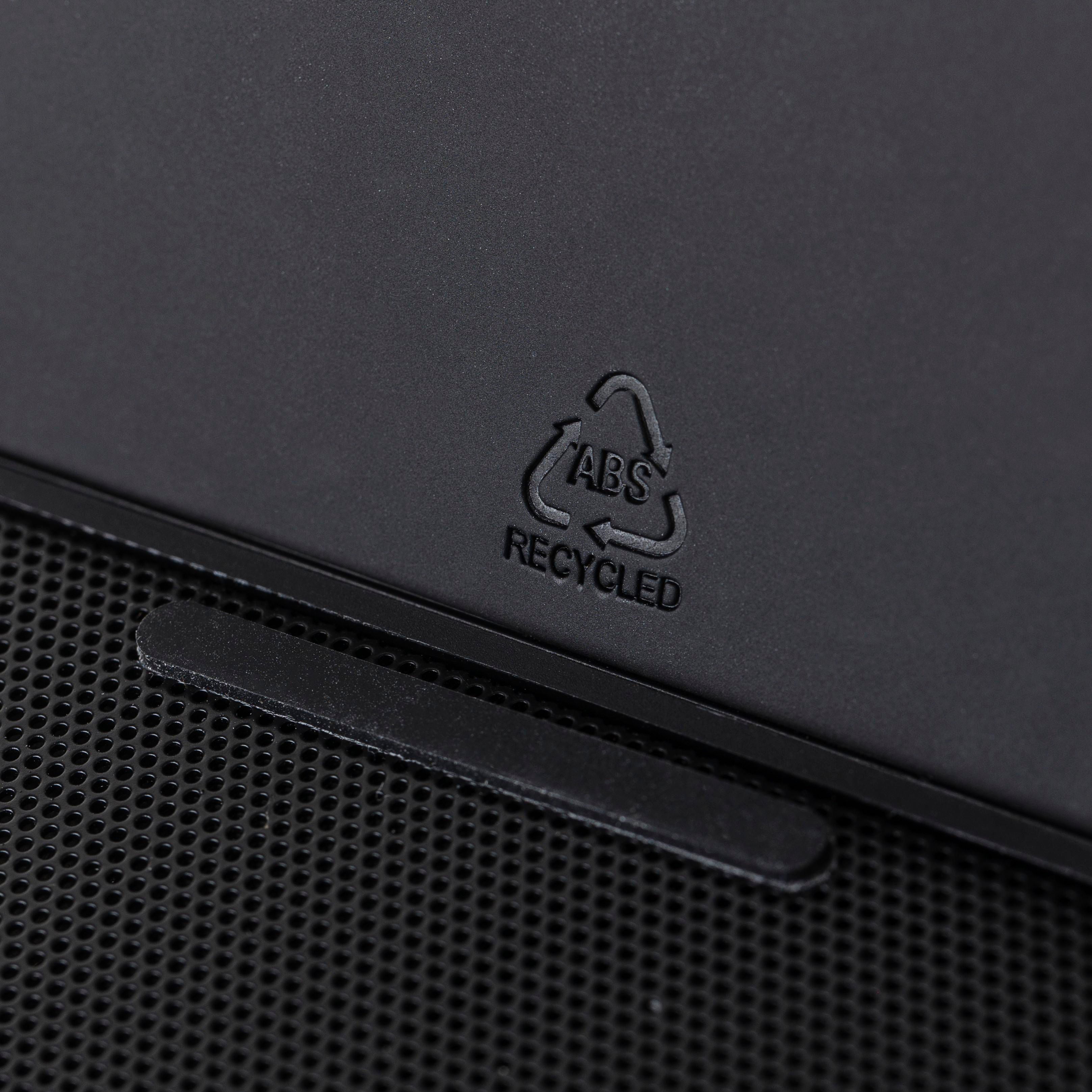 Power bank sans fil 3 en 1 en ABS recyclé Elias