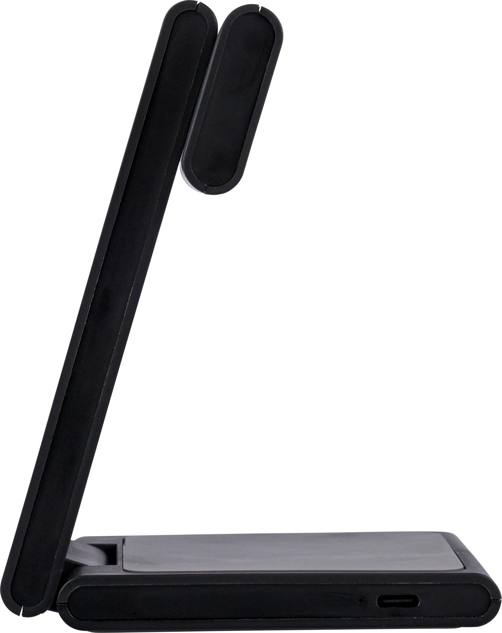 Power bank magnétique sans fil 3 en 1 en ABS recyclé Valerio