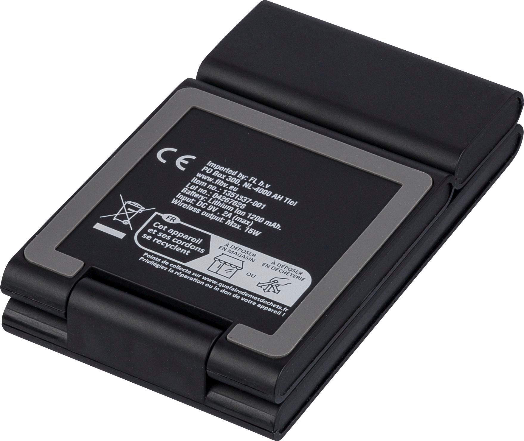 Power bank magnétique sans fil 3 en 1 en ABS recyclé Valerio