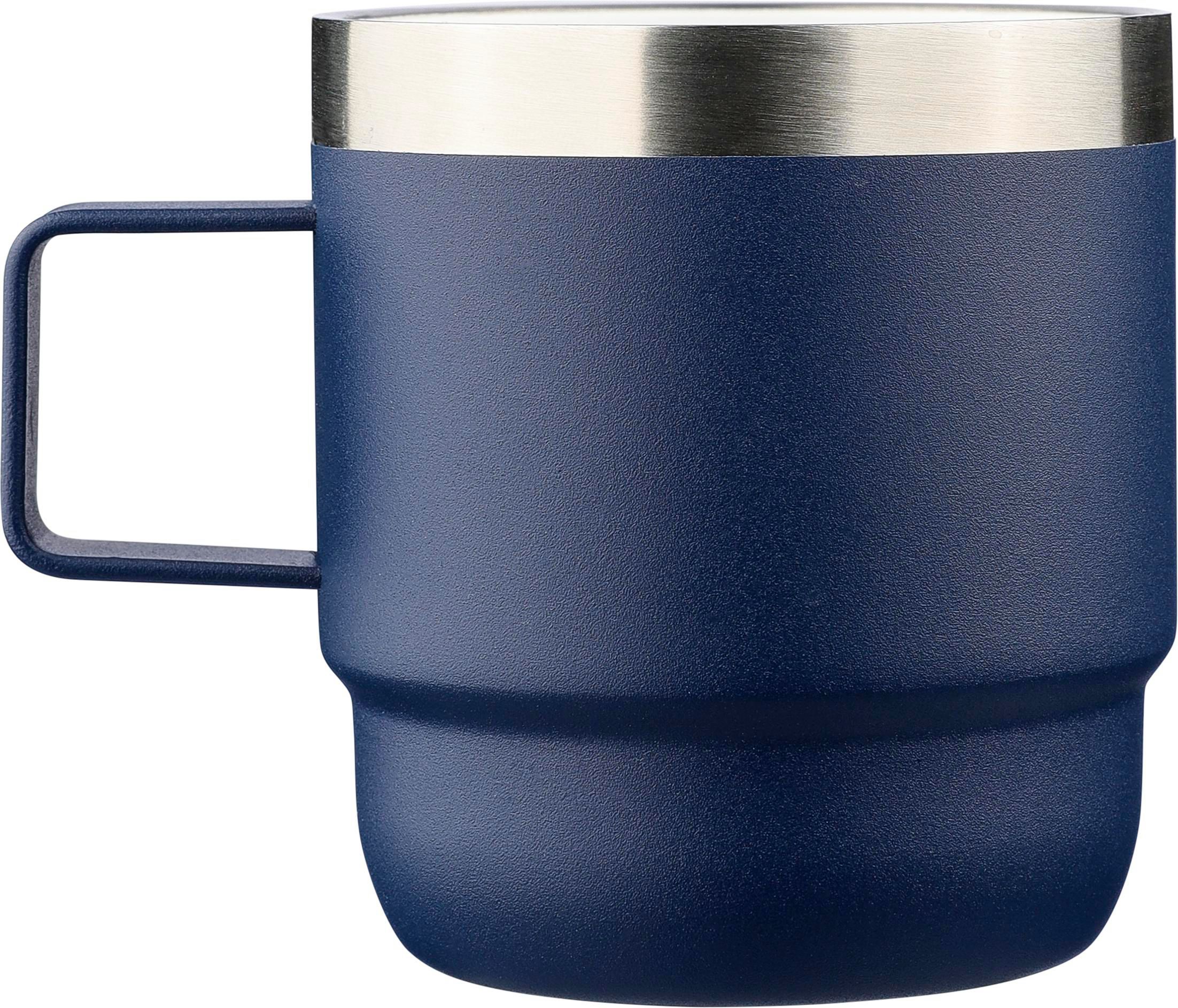 Mug double paroi de 180 ml en acier inoxydable recyclé Lilia