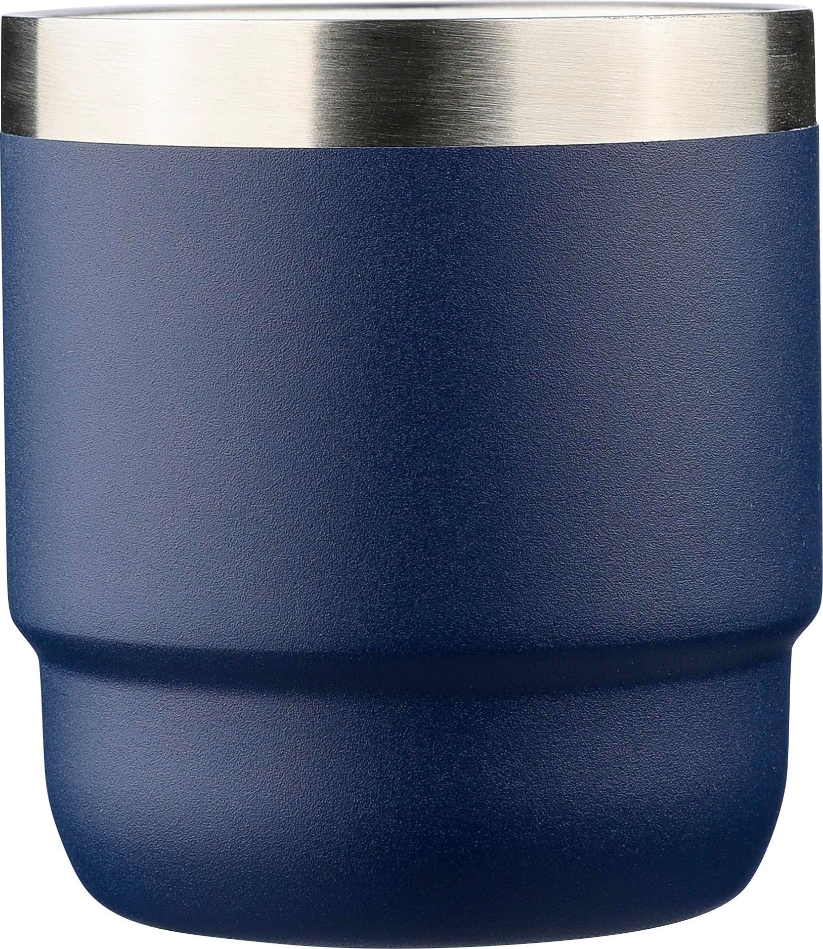 Mug double paroi de 180 ml en acier inoxydable recyclé Lilia