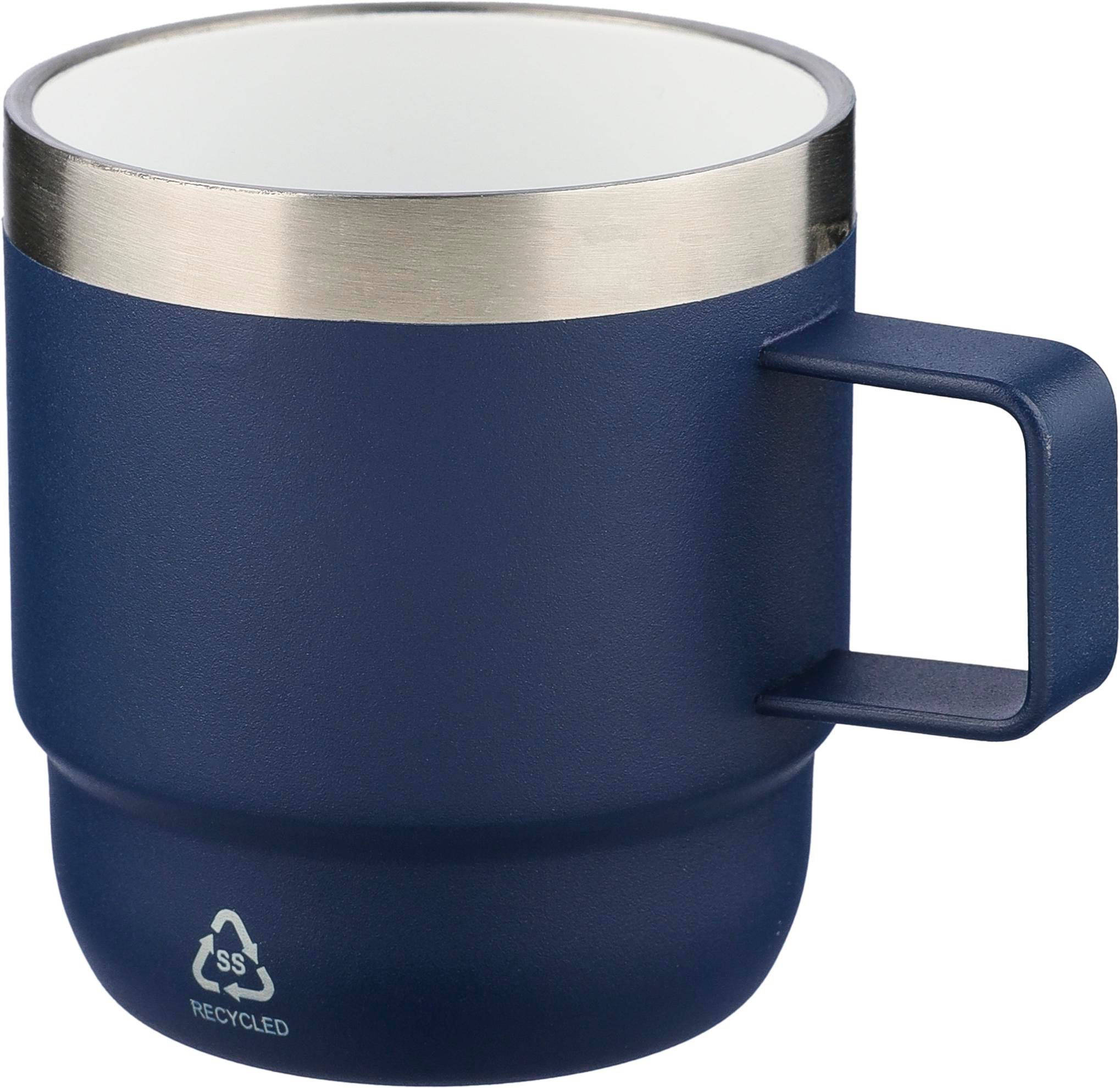 Mug double paroi de 180 ml en acier inoxydable recyclé Lilia