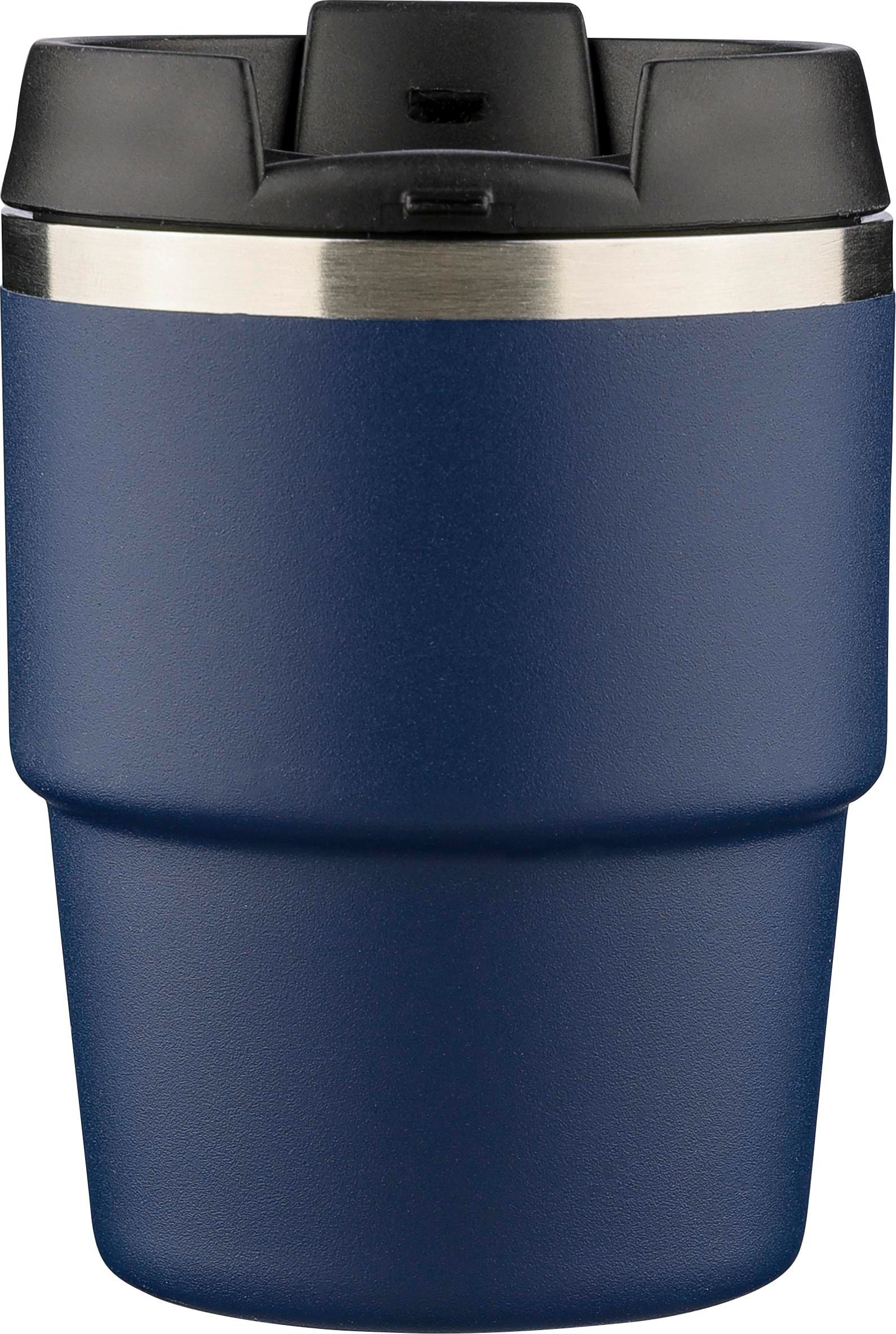 Mug double paroi de 175 ml en acier inoxydable recyclé Oli