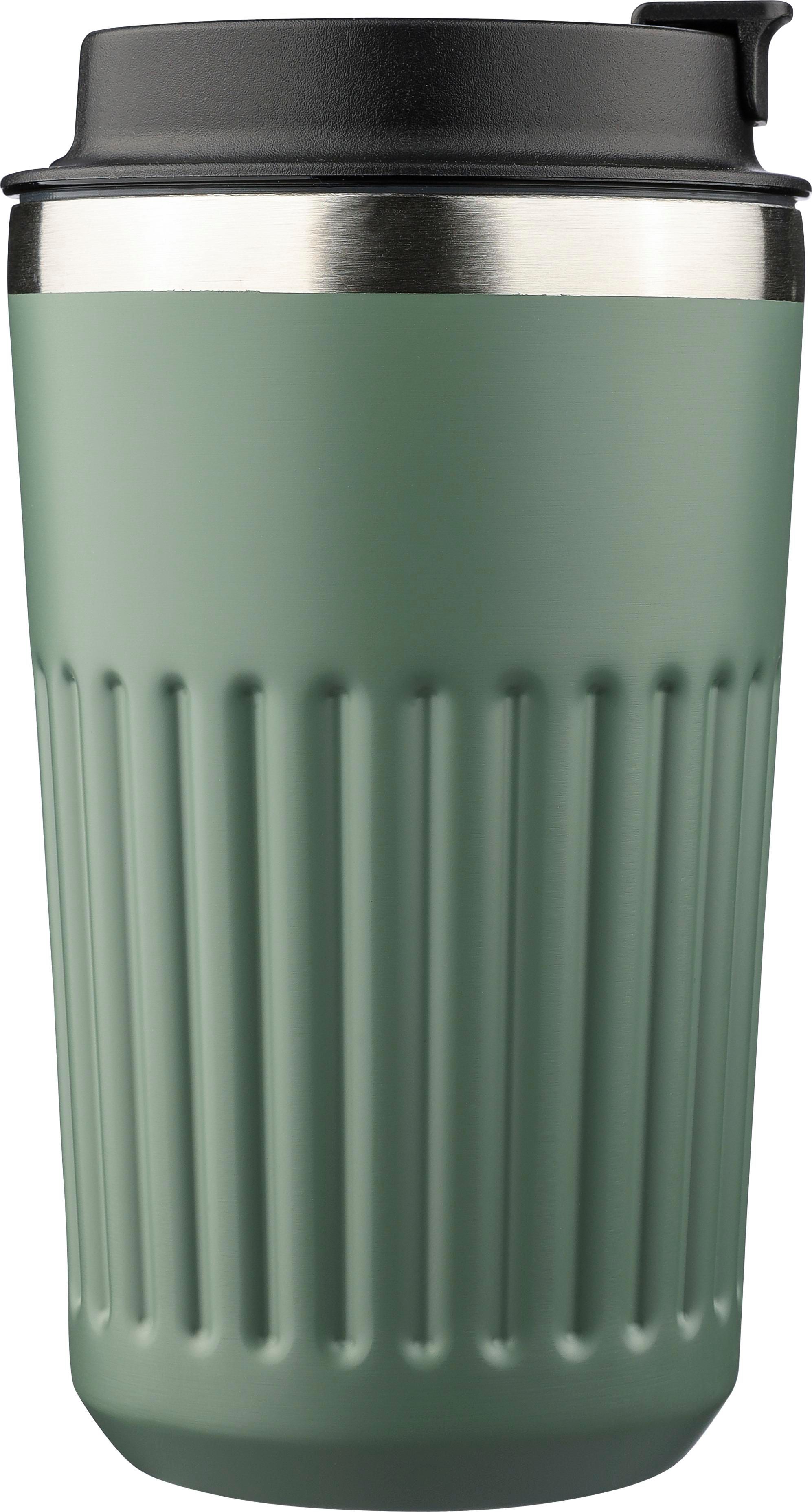 Mug double paroi en acier inoxydable recyclé de 400 ml Chiara