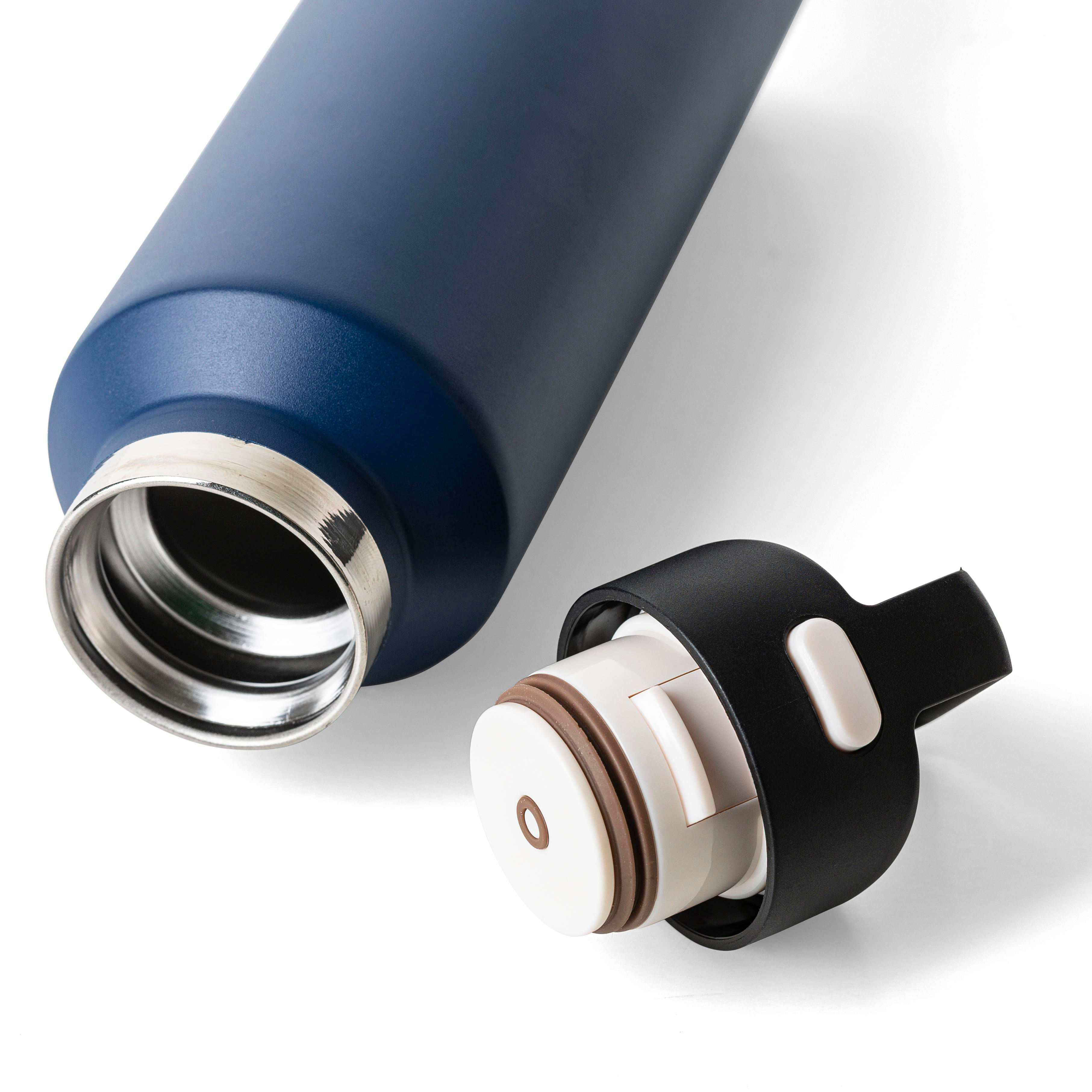 Gourde double paroi de 600 ml en acier inoxydable recyclé Mace