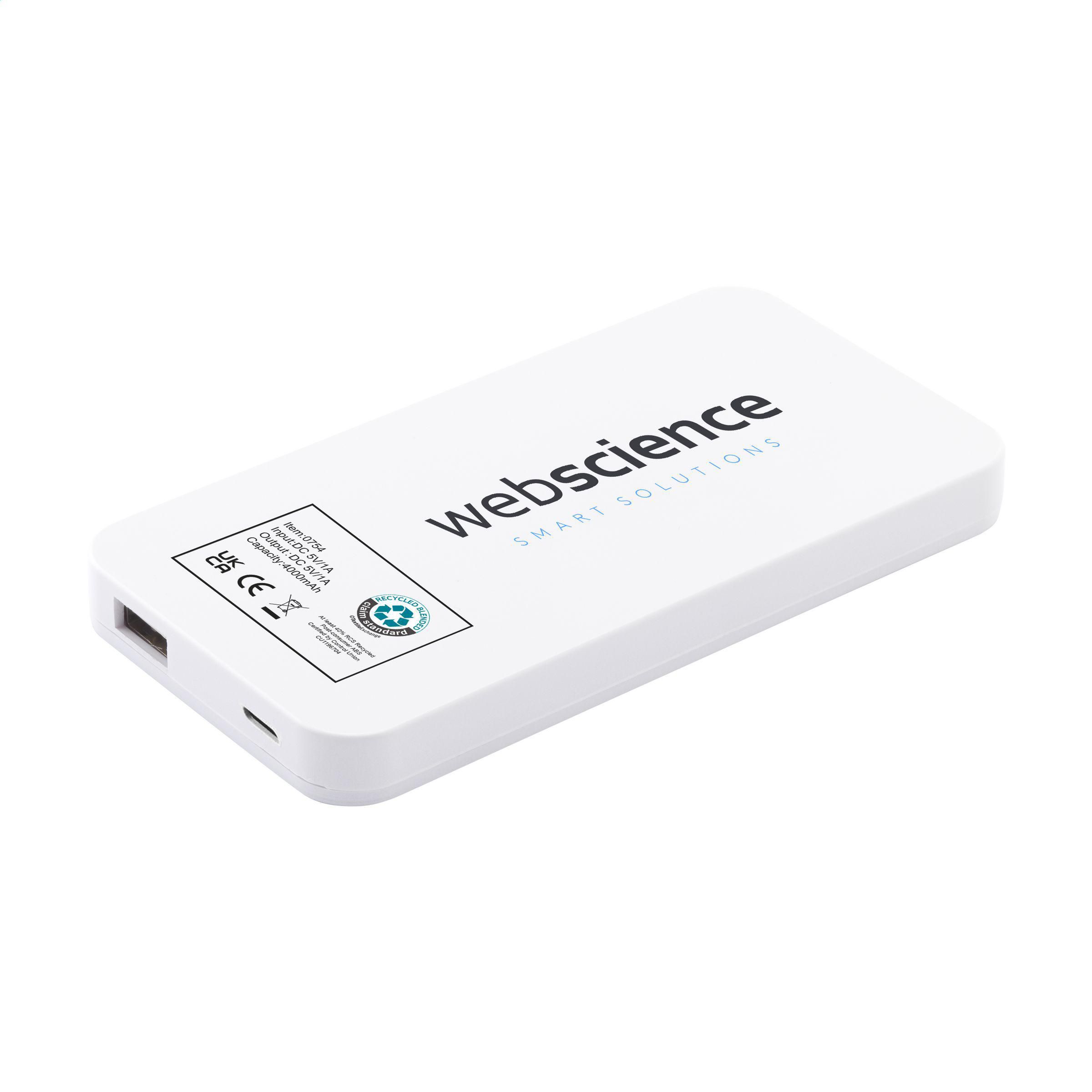 Solar RCS Powerbank 4000 batterie externe