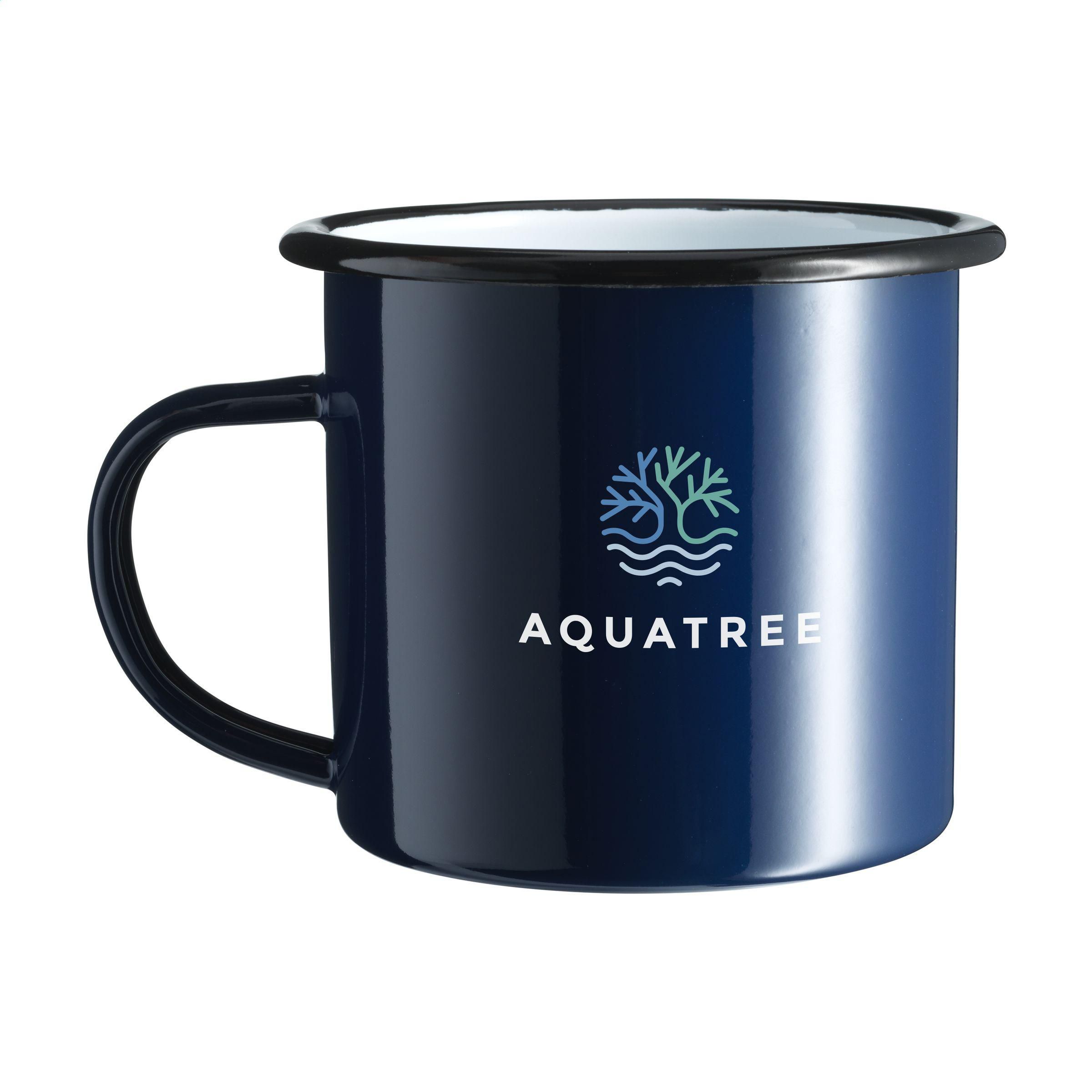 Retro Mug Émail 350 ml