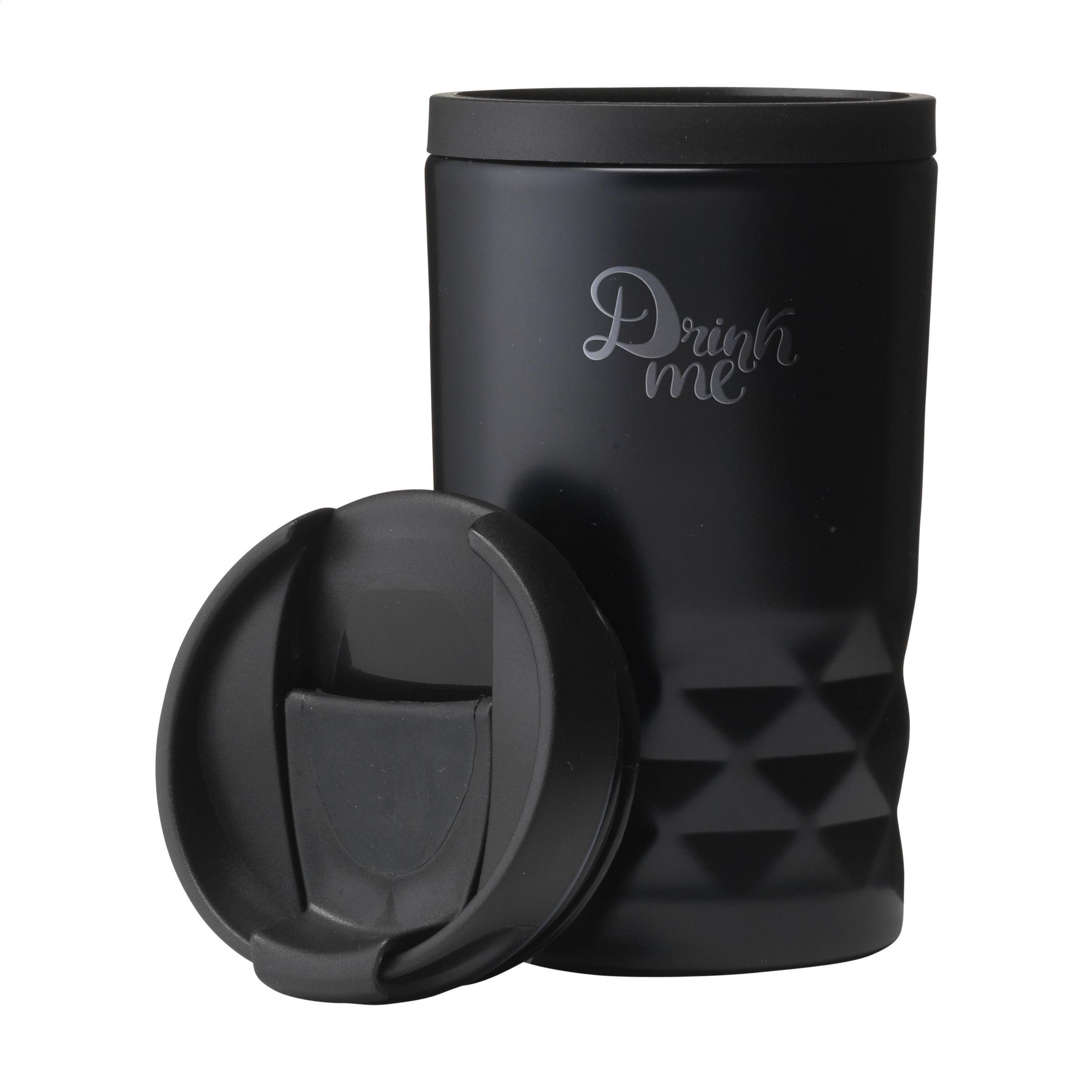 Graphic Mini Mug RCS Recycled Steel 250 ml gobelet iso