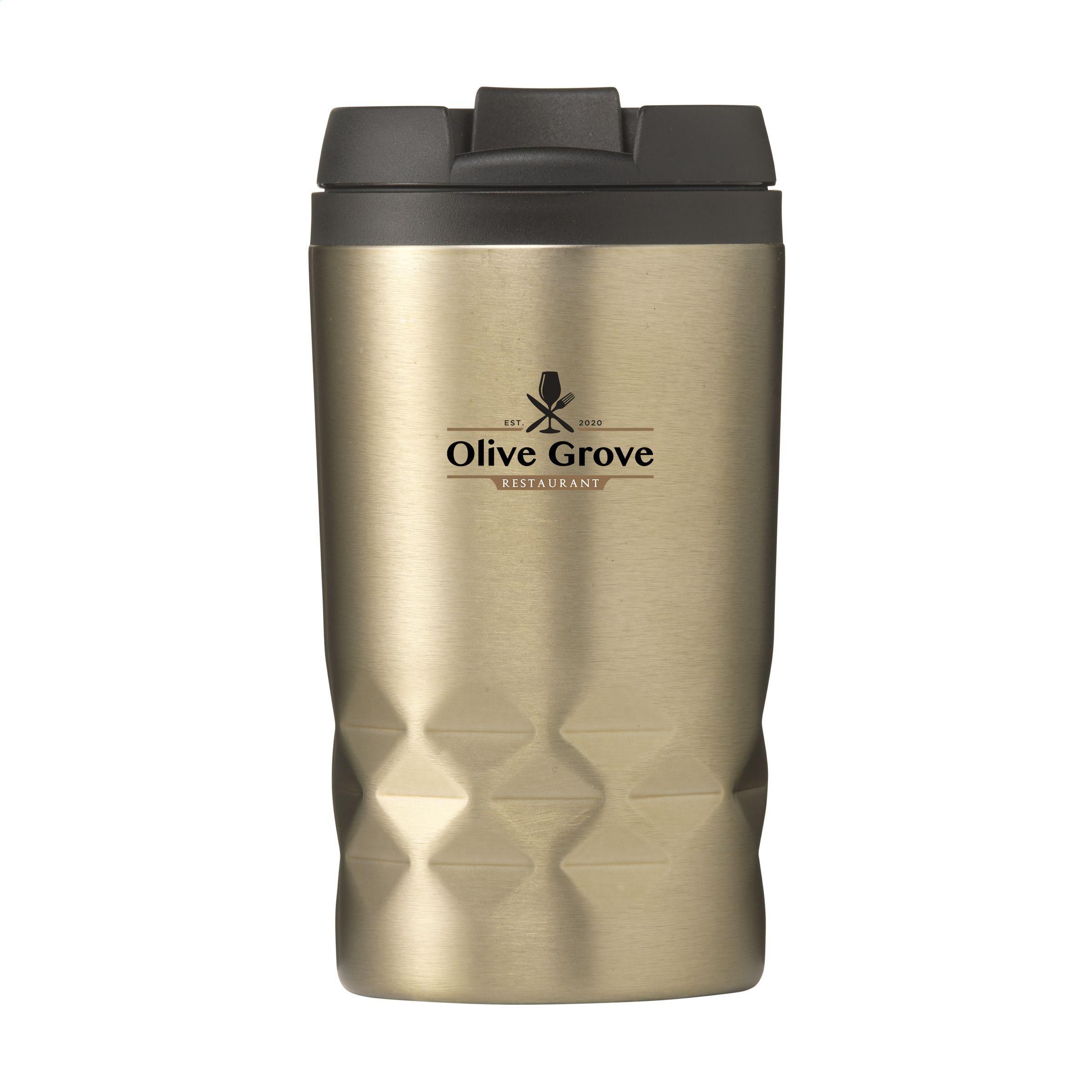 Graphic Mini Mug RCS Recycled Steel 250 ml gobelet iso