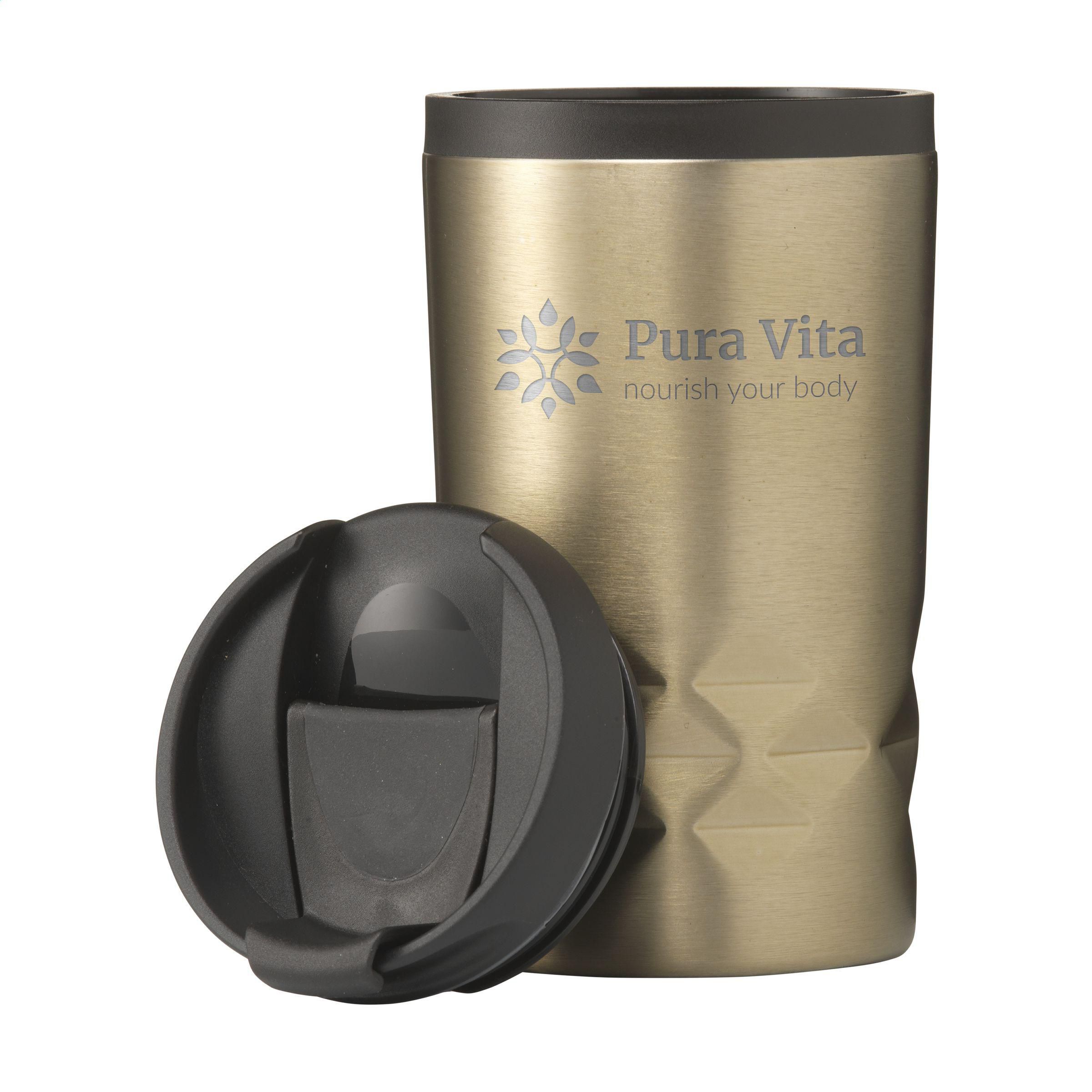Graphic Mini Mug RCS Recycled Steel 250 ml gobelet iso