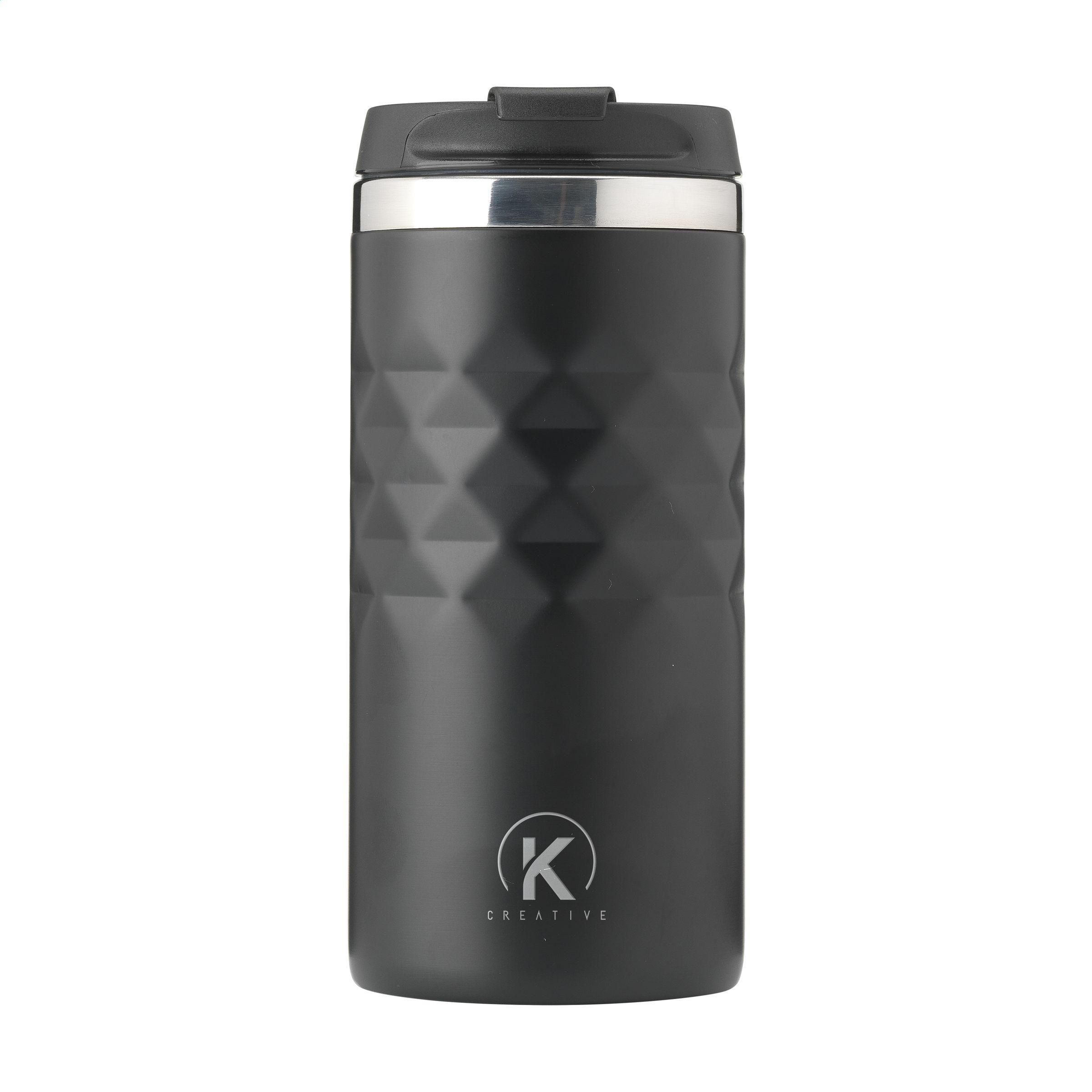 Geometric Mug RCS Recycled Steel 280 ml gobelet iso