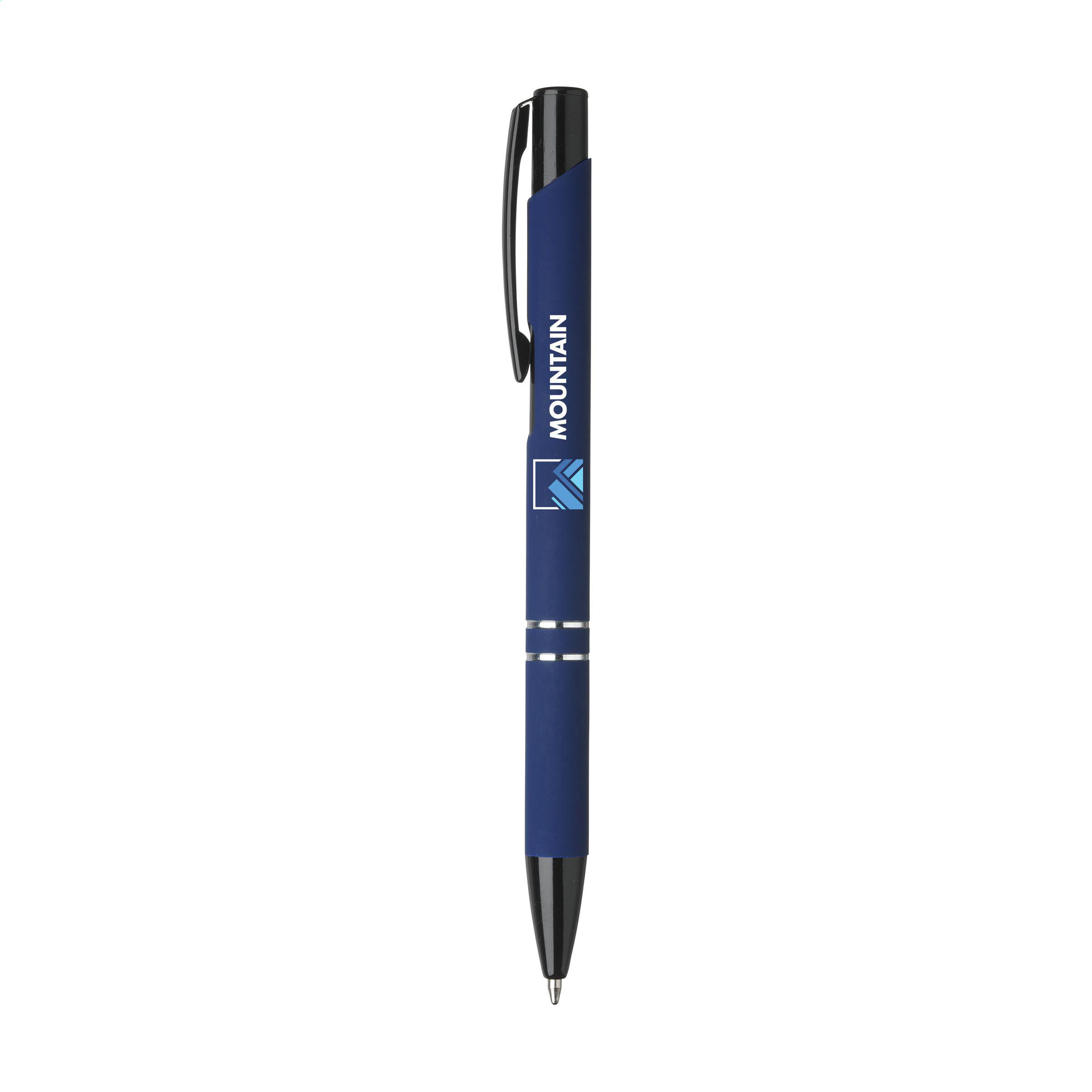 Ebony Rubberised stylo