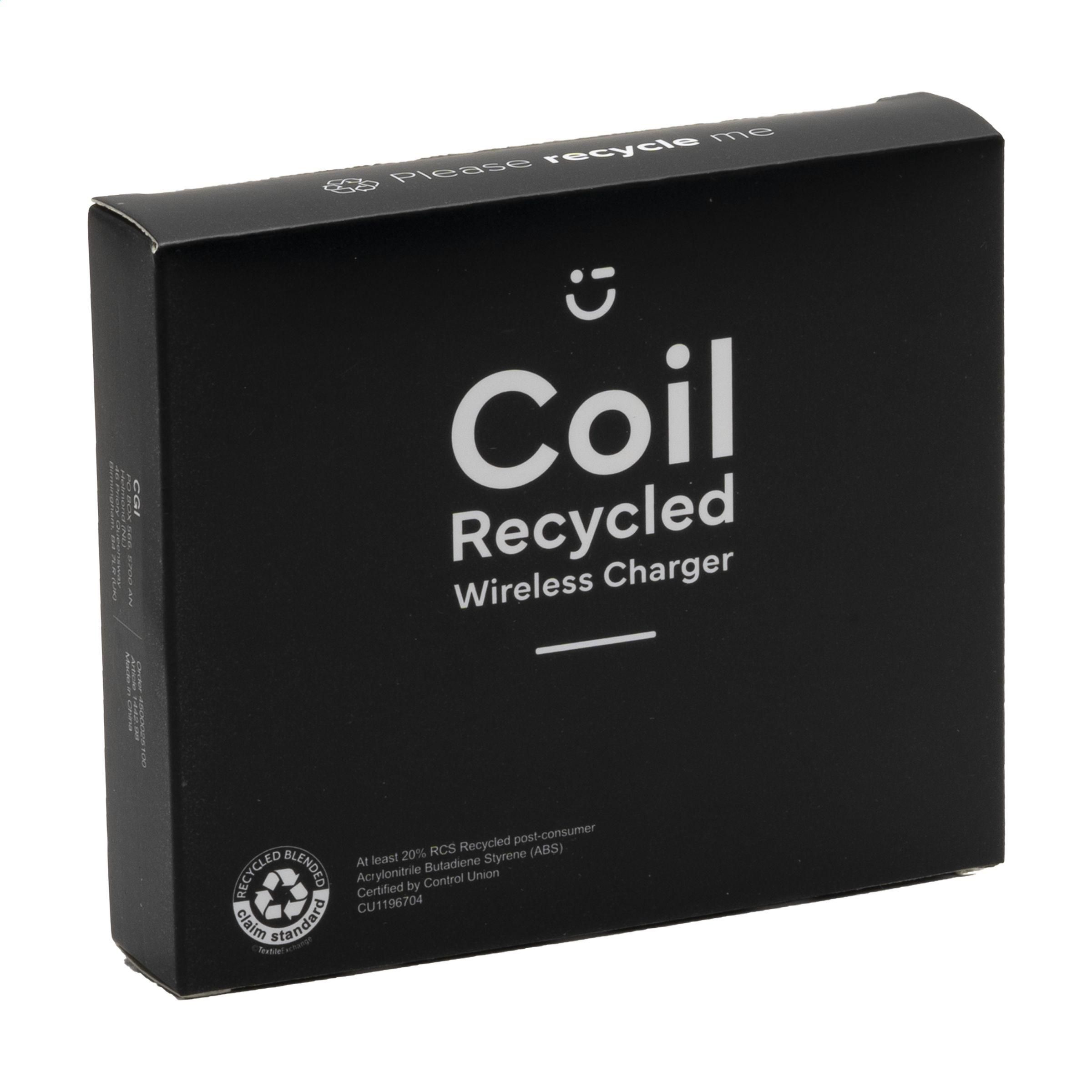 Coil RCS Recycled Wireless Chargerchargeur sans fil