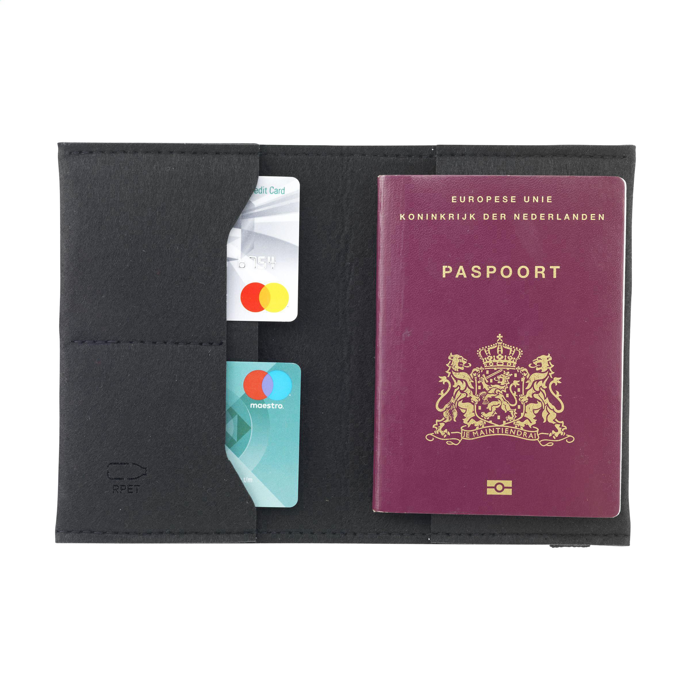 Identify GRS RPET Felt porte pièce d'identité