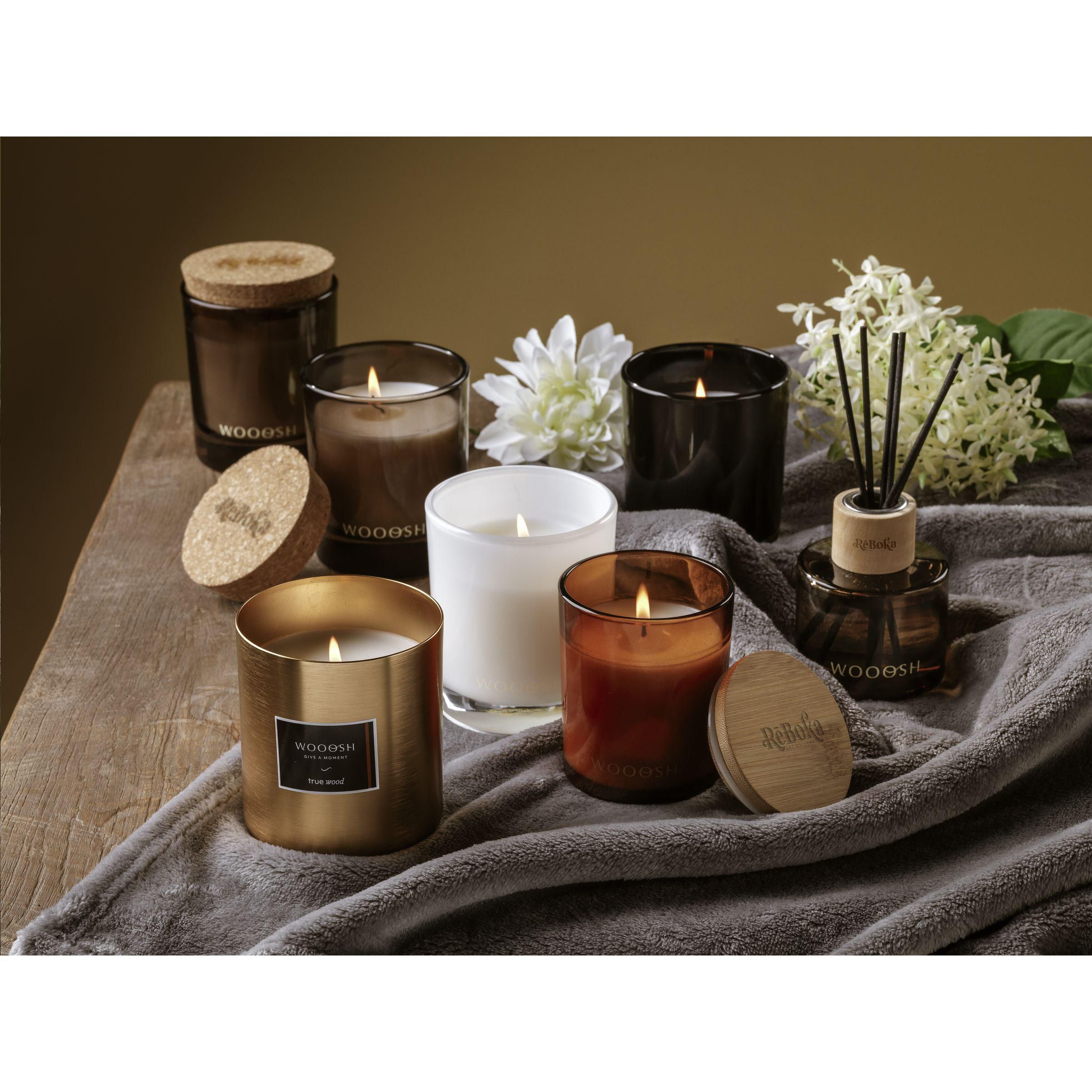 Wooosh Scented Candle Hidden Fig bougie parfumée