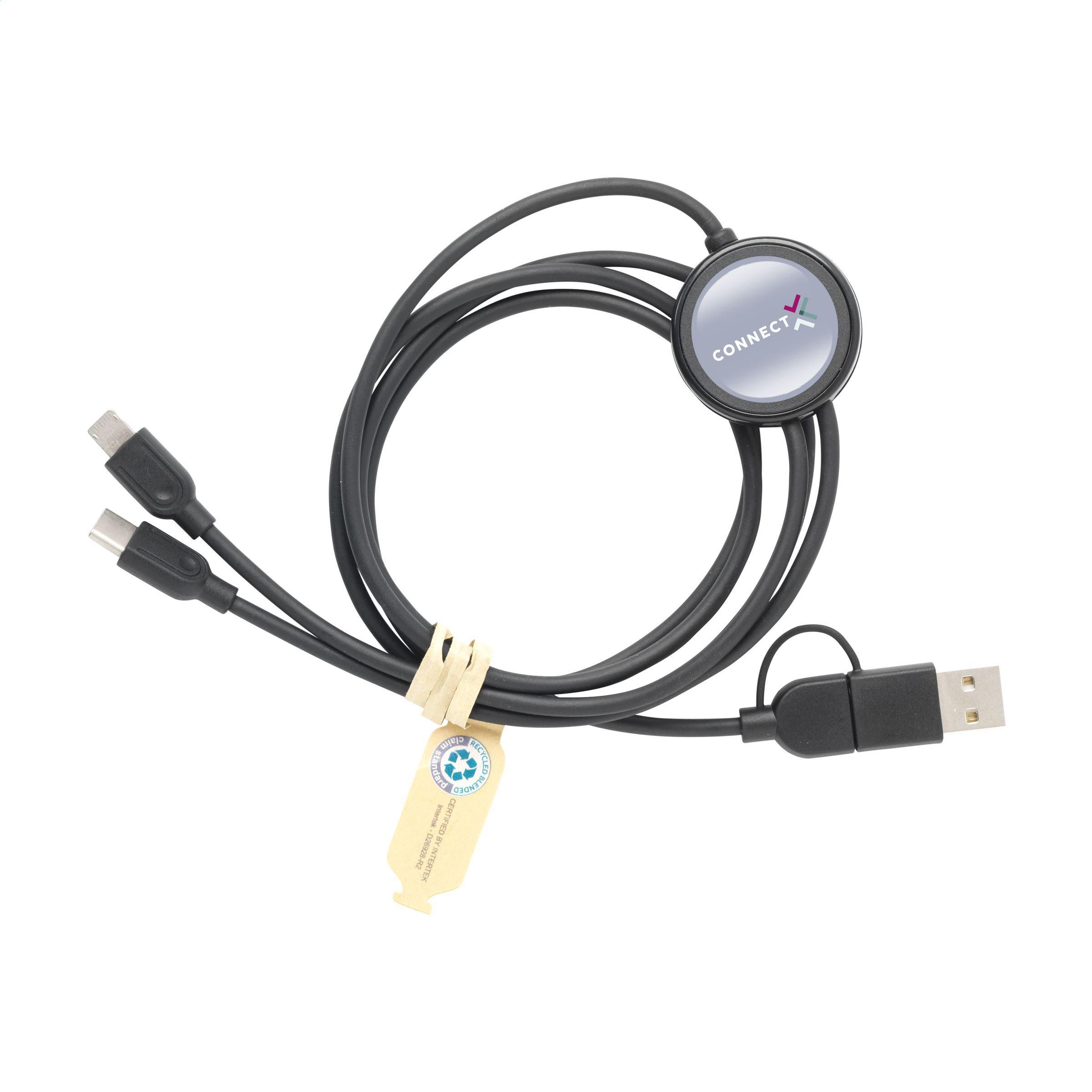 Charging Cable RCS Recycled ABS-TPE câble de charge