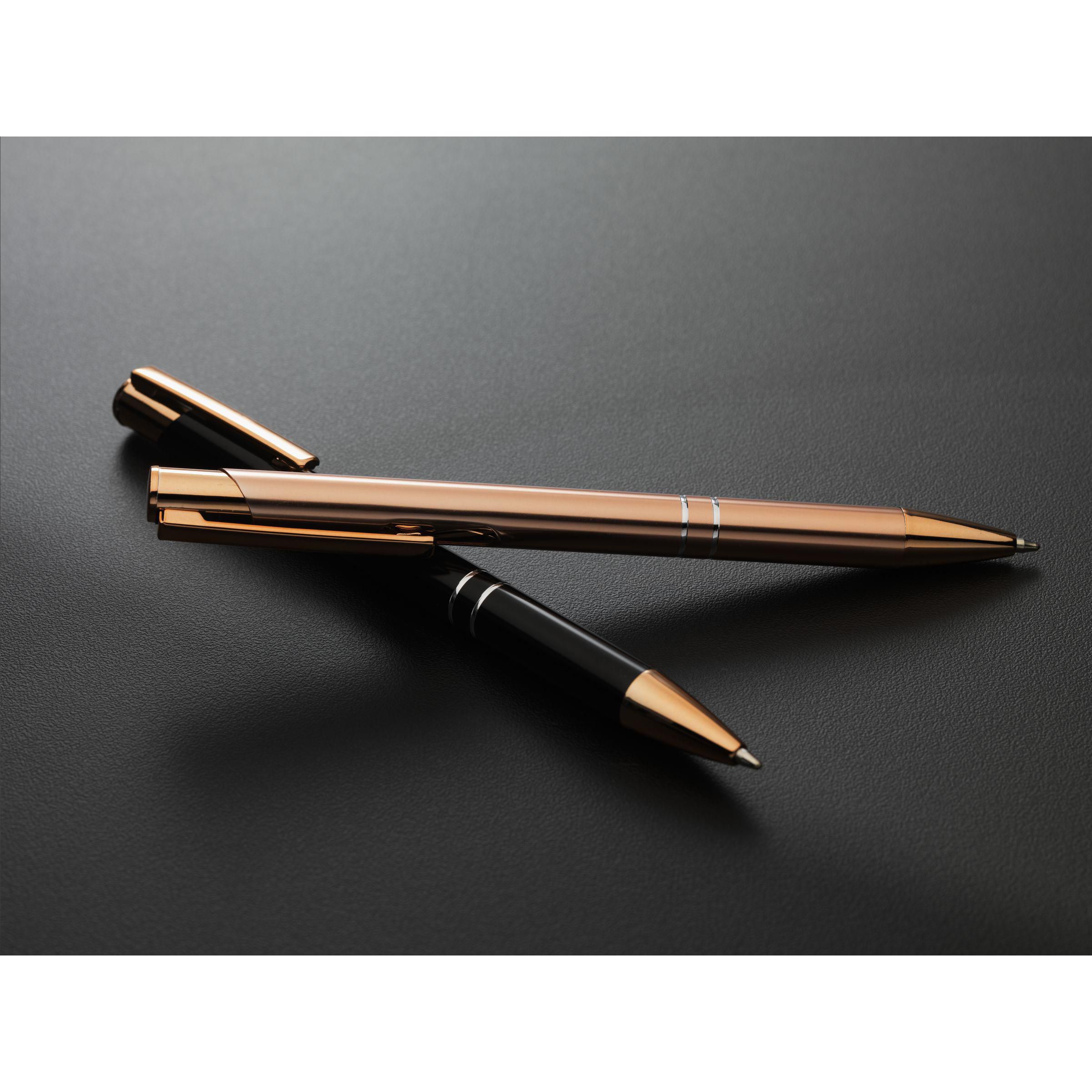 Ebony RCS Recycled Alu Rose Gold stylo