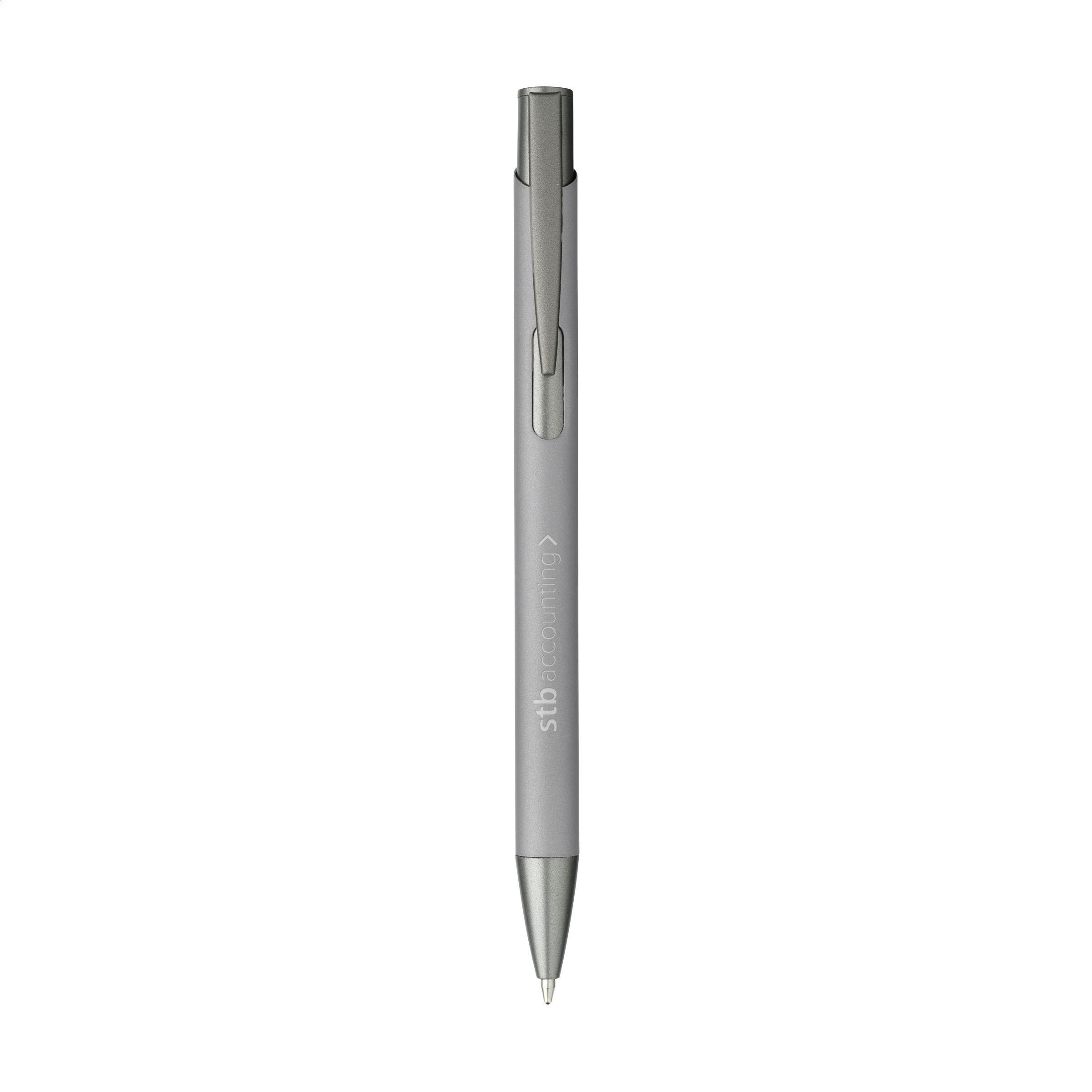 Ebony Soft RCS Recycled Alu SoftTouch stylo