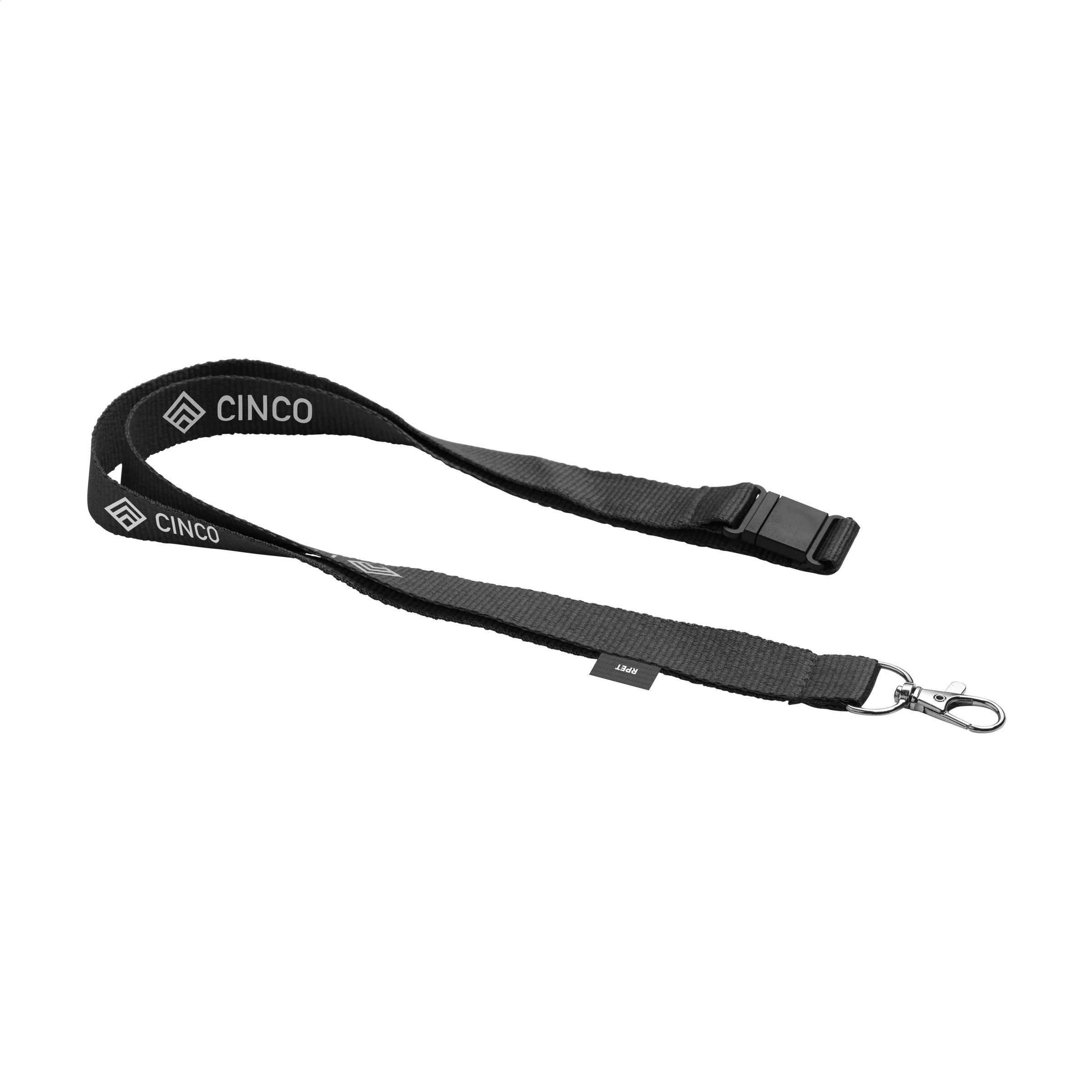Lanyard Safety GRS RPET 2 cm tour de cou