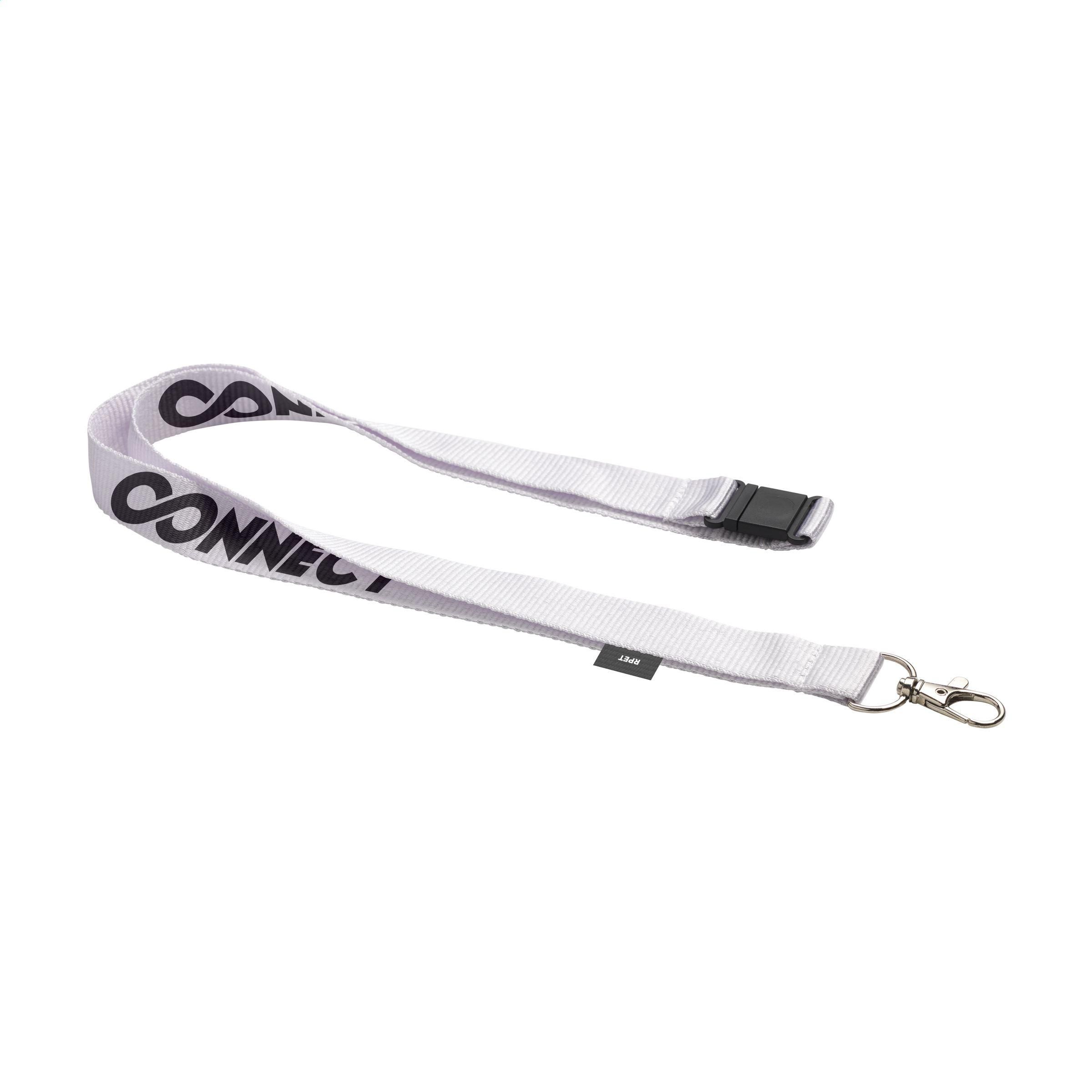 Lanyard Safety GRS RPET 2 cm tour de cou