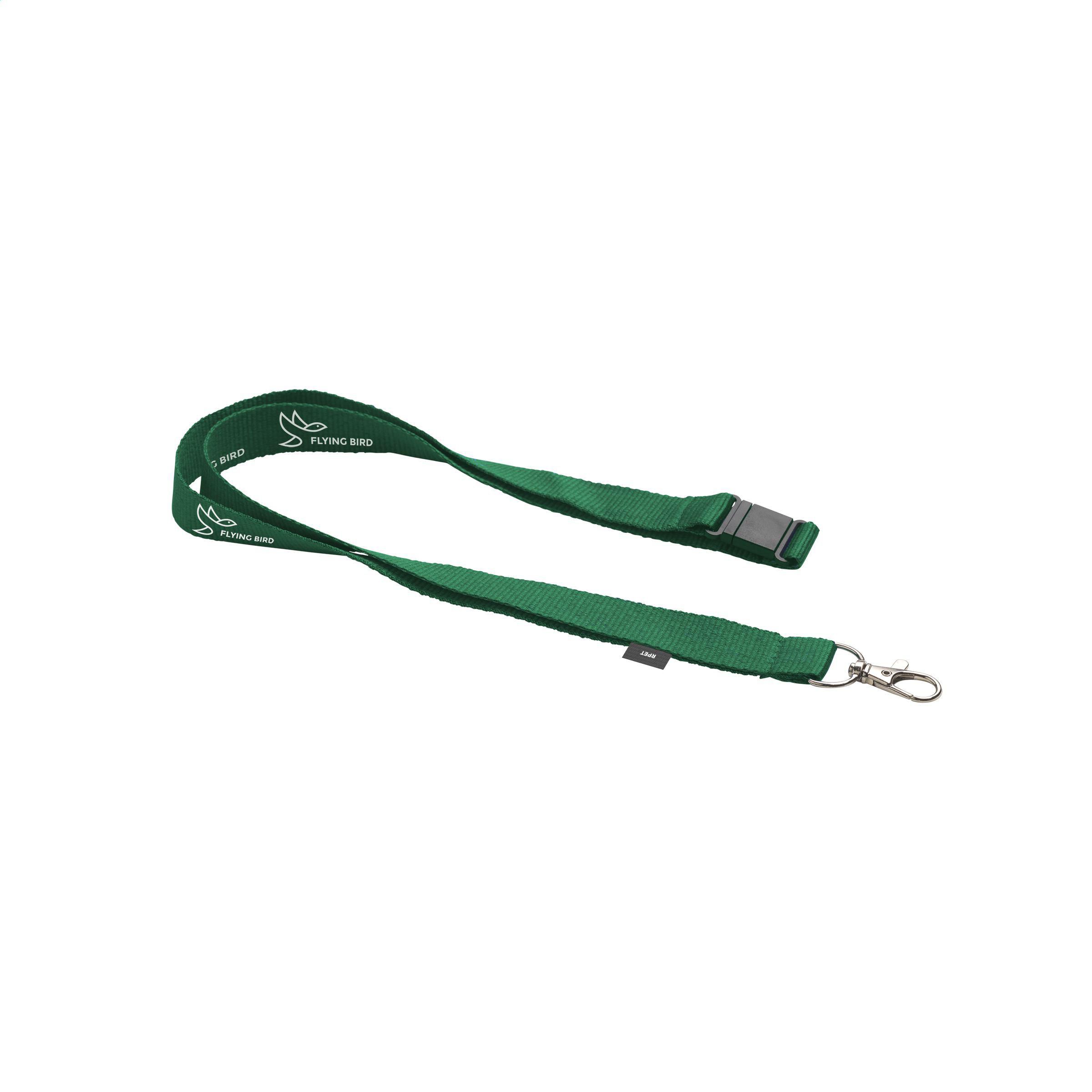 Lanyard Safety GRS RPET 2 cm tour de cou