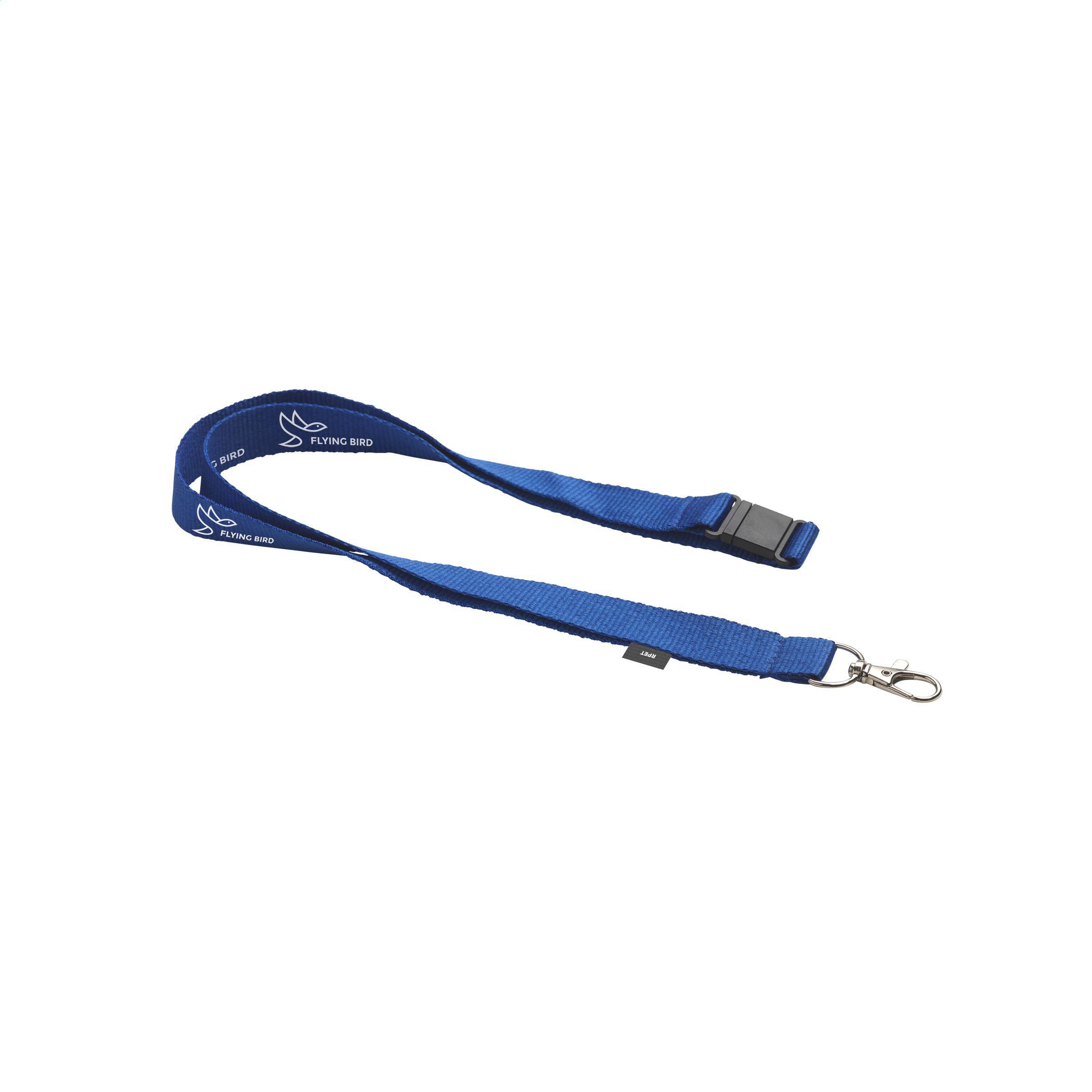Lanyard Safety GRS RPET 2 cm tour de cou