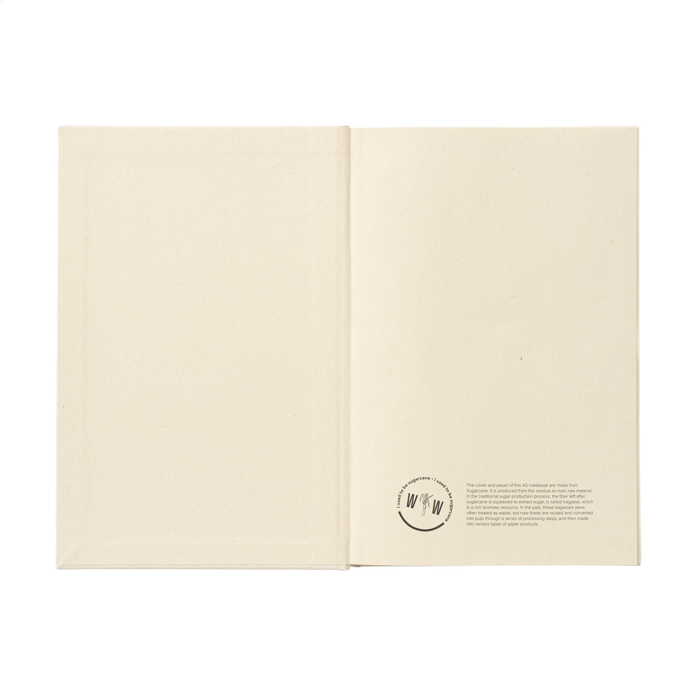 Bagasse Sugarcane Notebook A5 carnet de notes