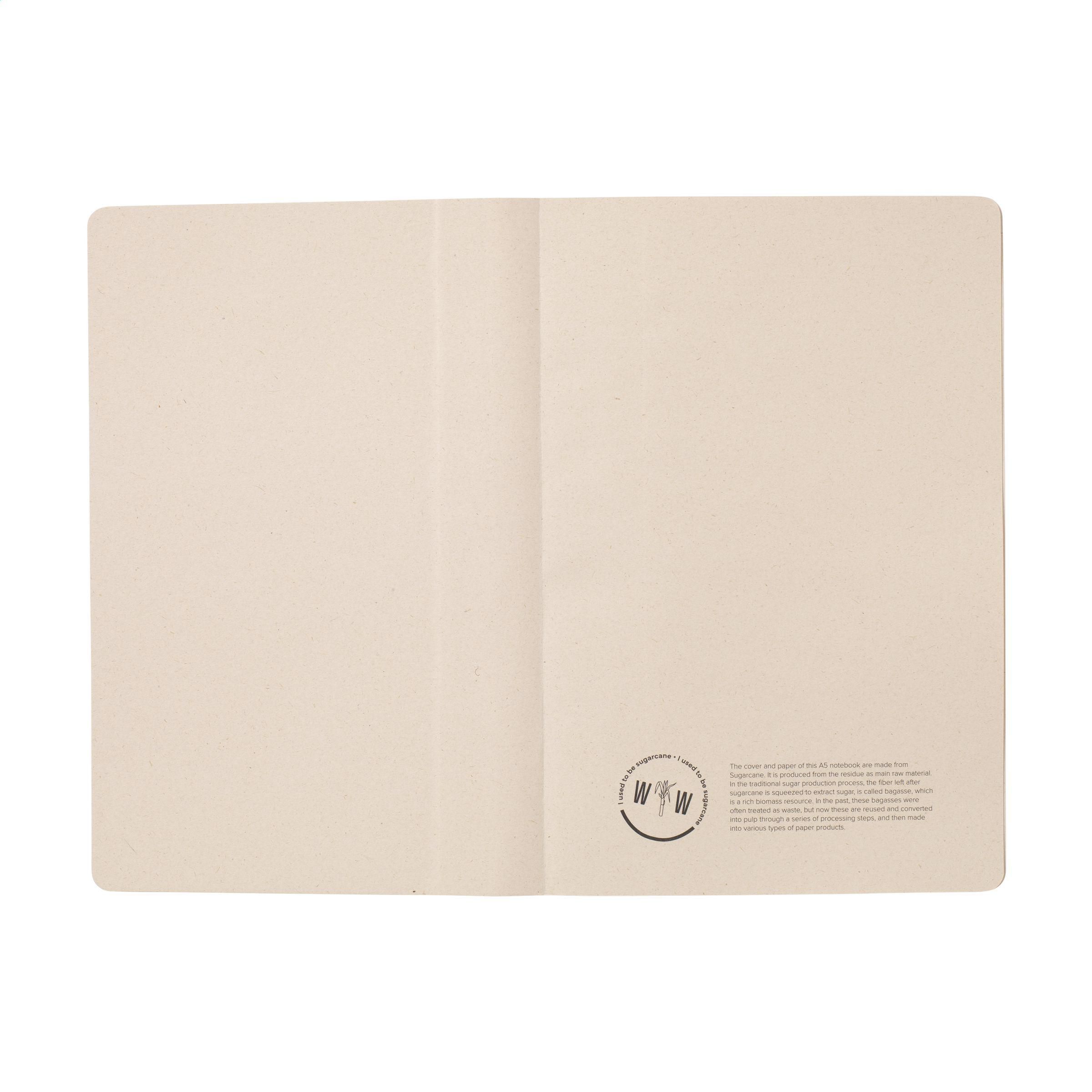 Sugarcane Notebook A5 carnet de notes