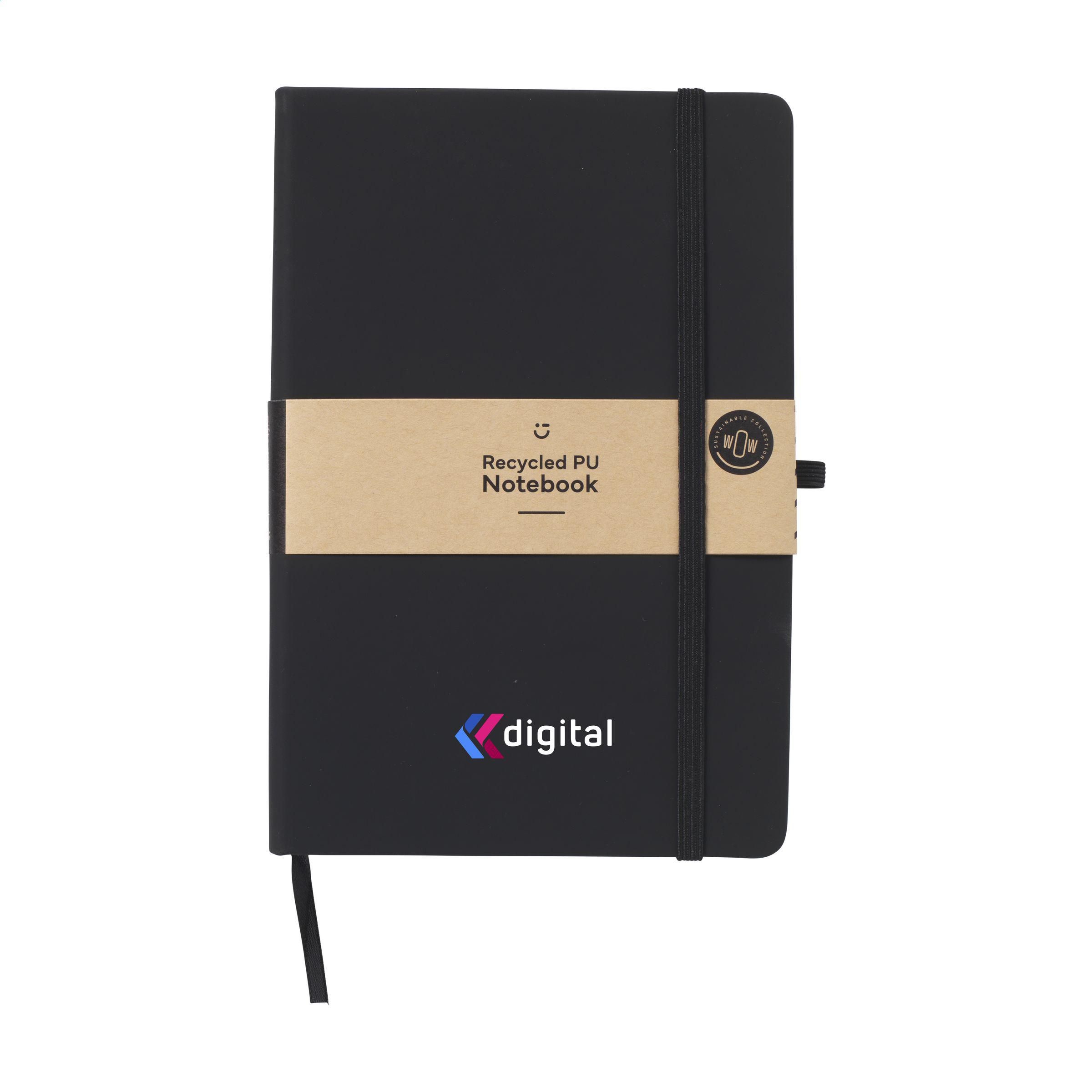 Recycled GRS PU Notebook A5 carnet de notes