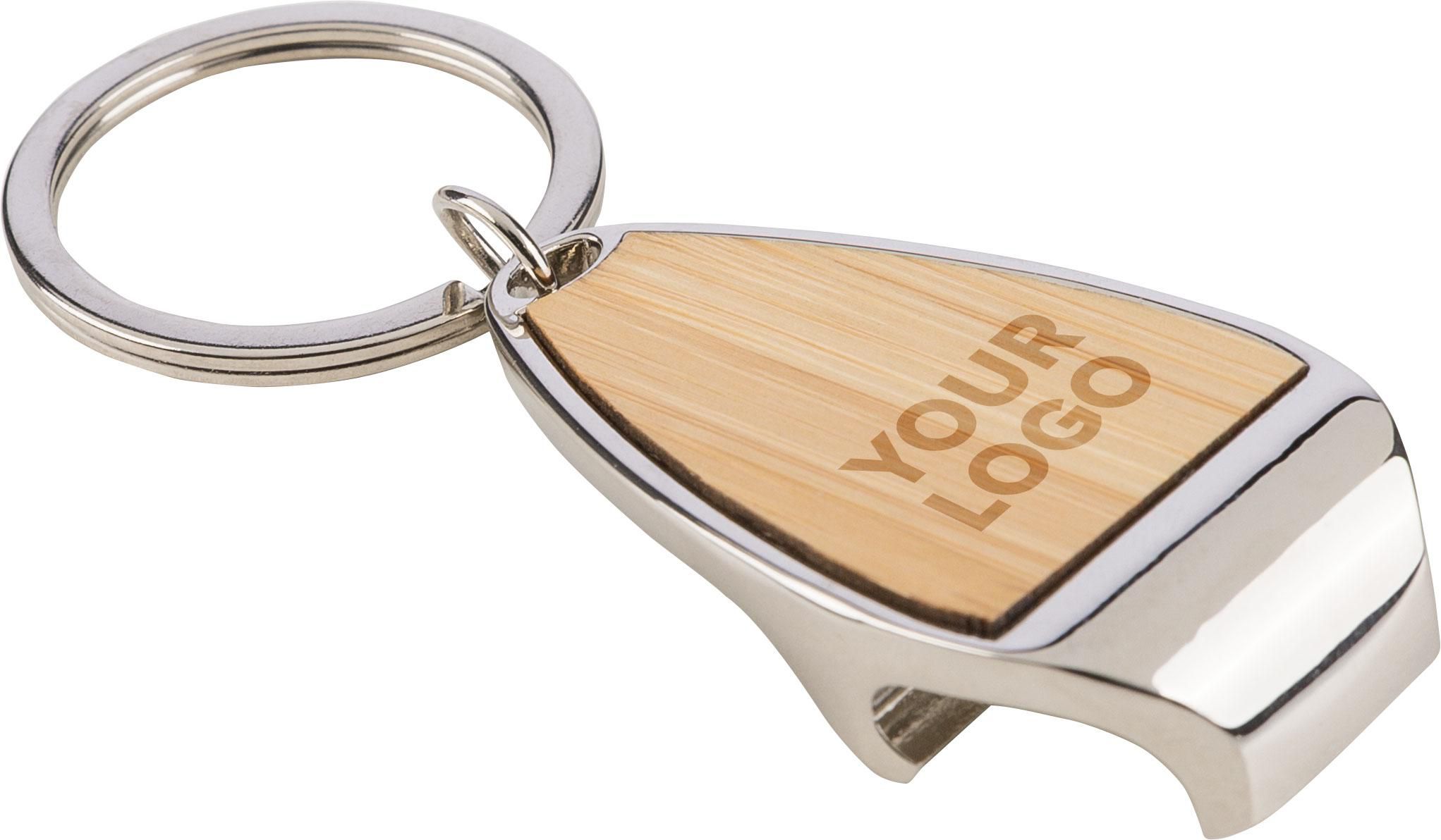 Porte-clés en alliage de zinc Aria