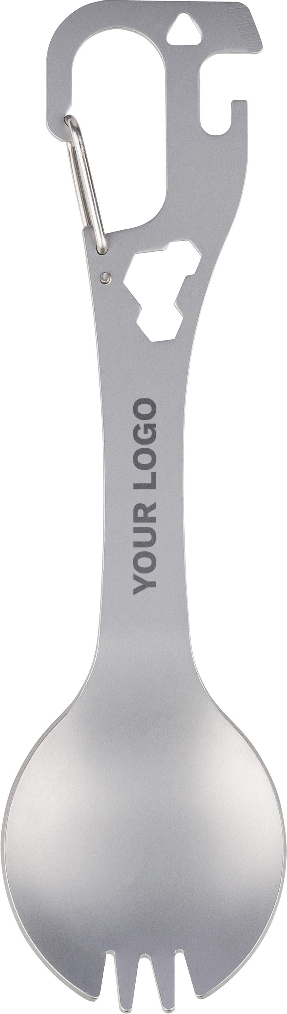 Cuillère-fourchette en acier inoxydable Noe