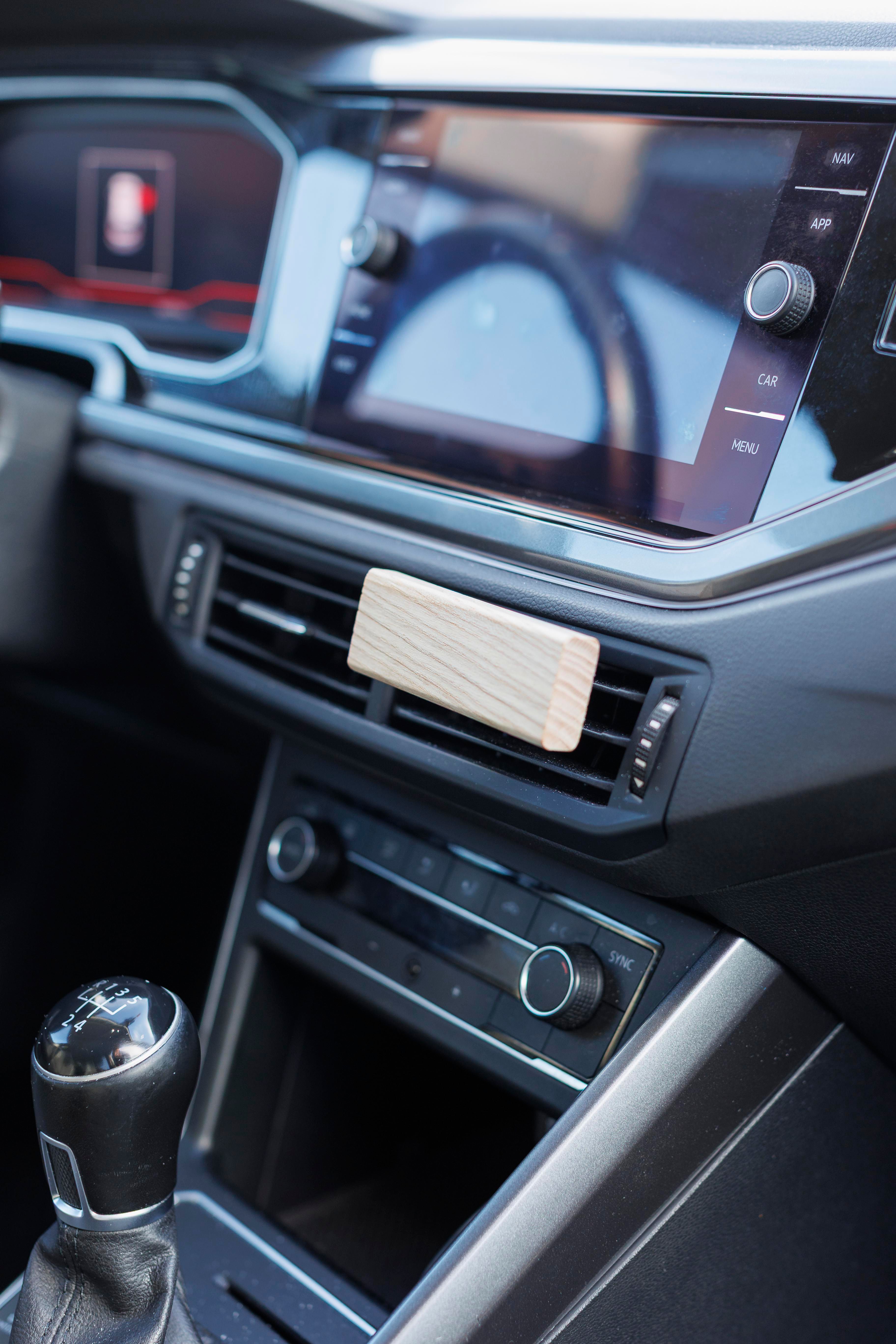 Désodorisant de voiture en bois de hêtre Kezia